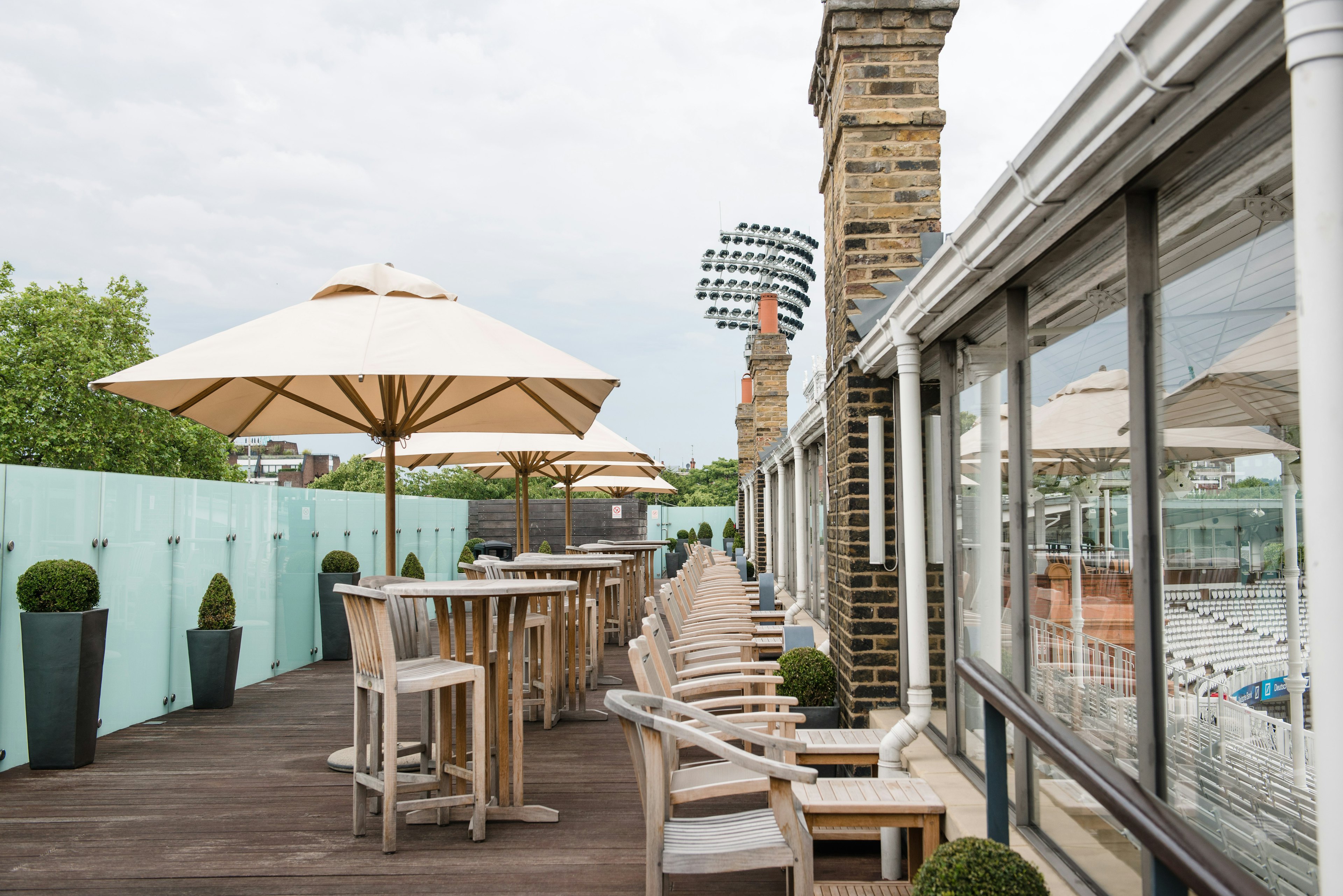 Outdoor Wedding Venues - Lord's Cricket Ground - Events in Pavilion Roof Terrace - Banner