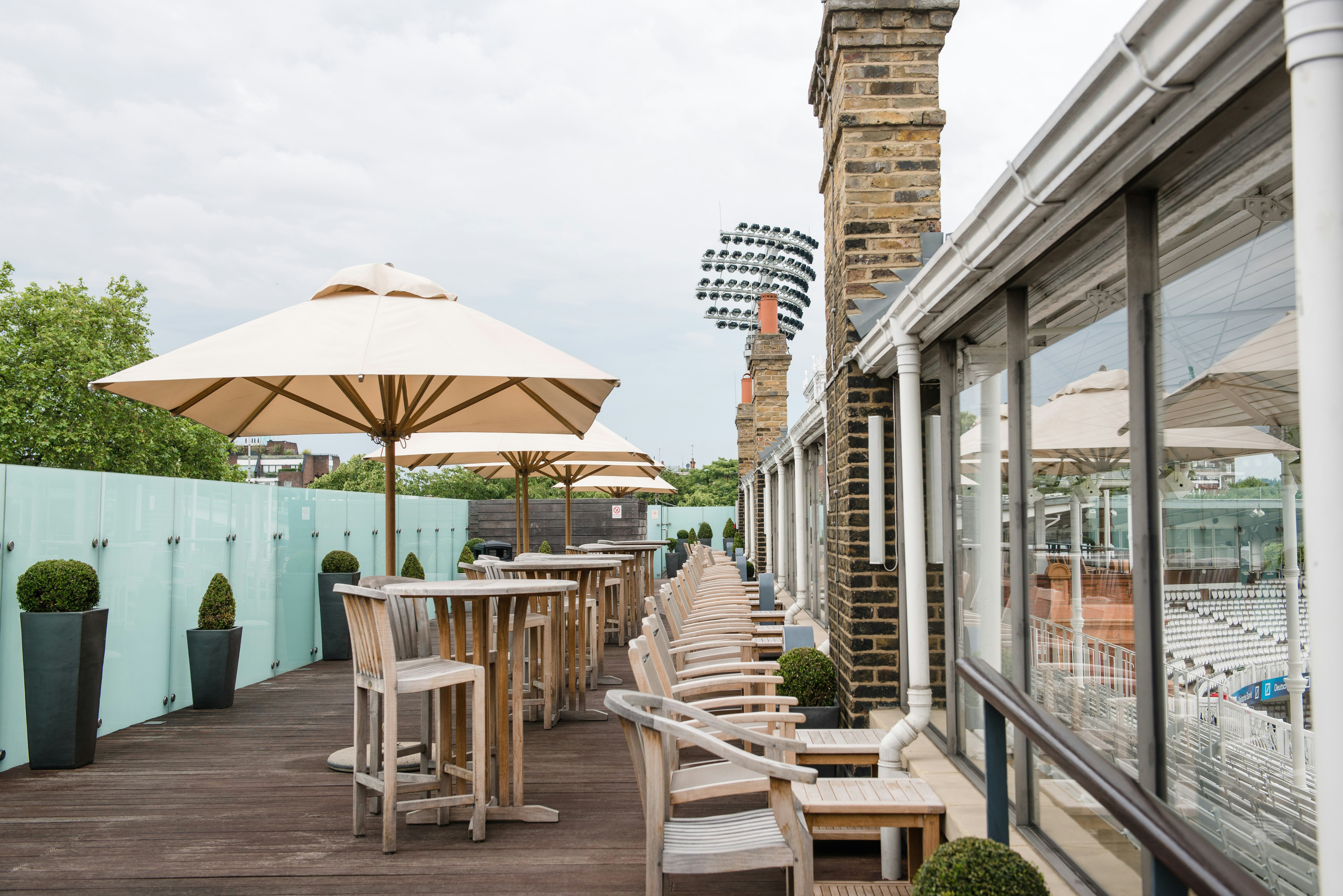 Corporate Summer Parties in London - Lord's Cricket Ground - Events in Pavilion Roof Terrace - Banner