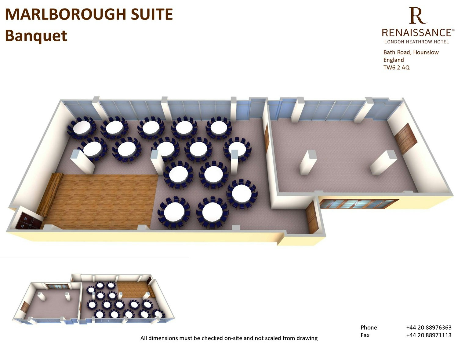 Renaissance London Heathrow Hotel - Marlborough Suite image 3