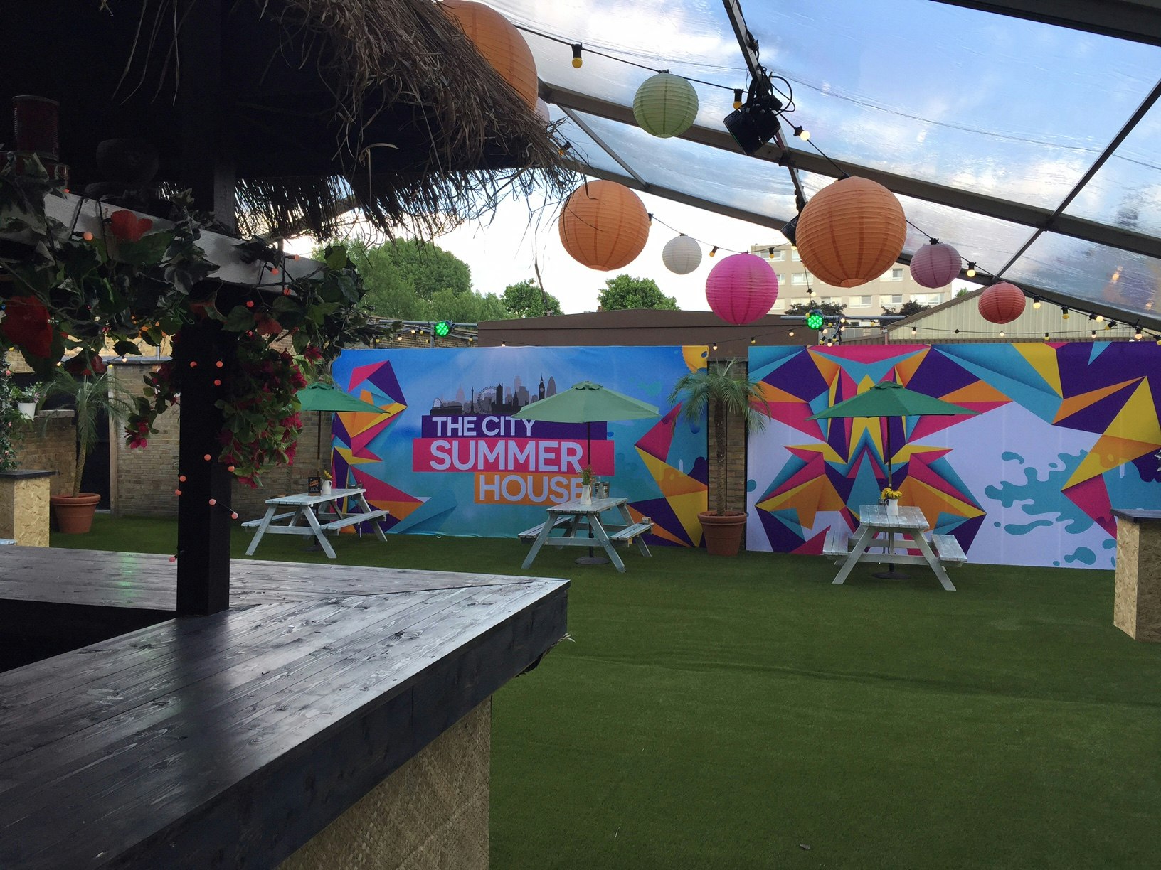 The City Summer House - Summer Party Chiki Tiki Package image 1