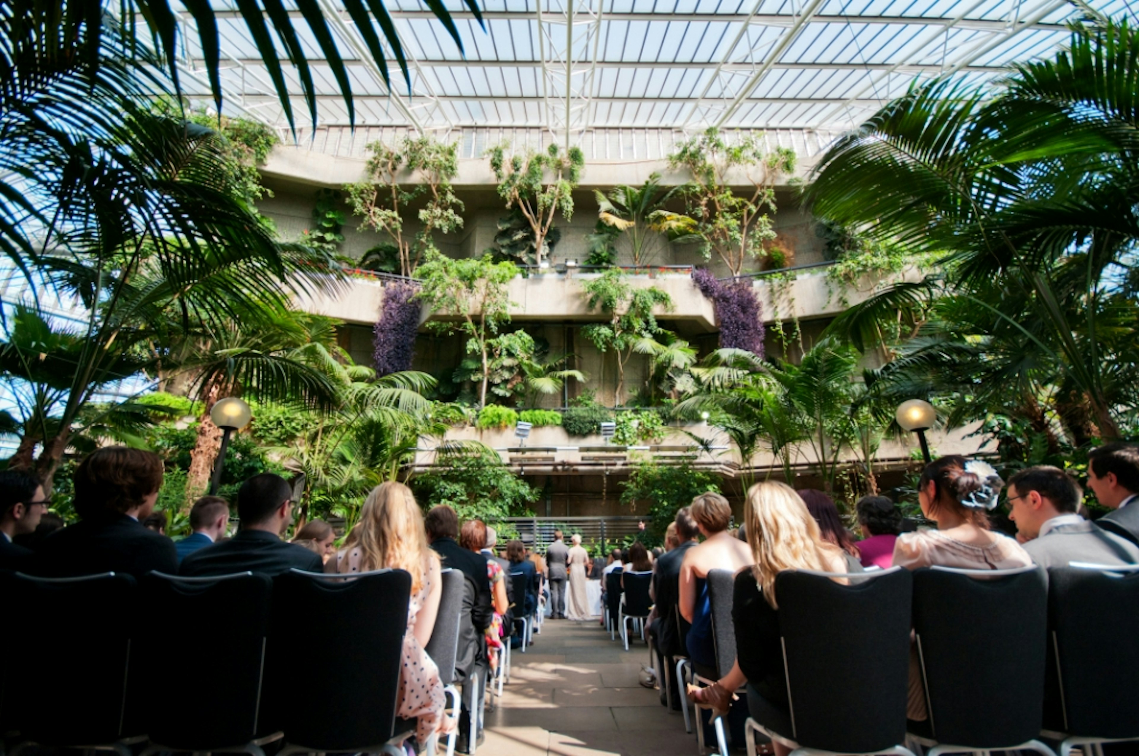Outdoor Wedding Venues - Barbican Centre - Weddings in The Conservatory - Banner