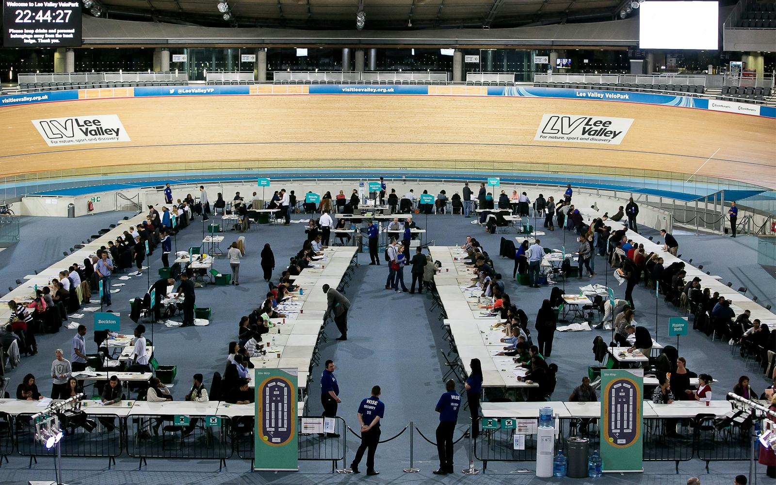 lee valley velodrome events