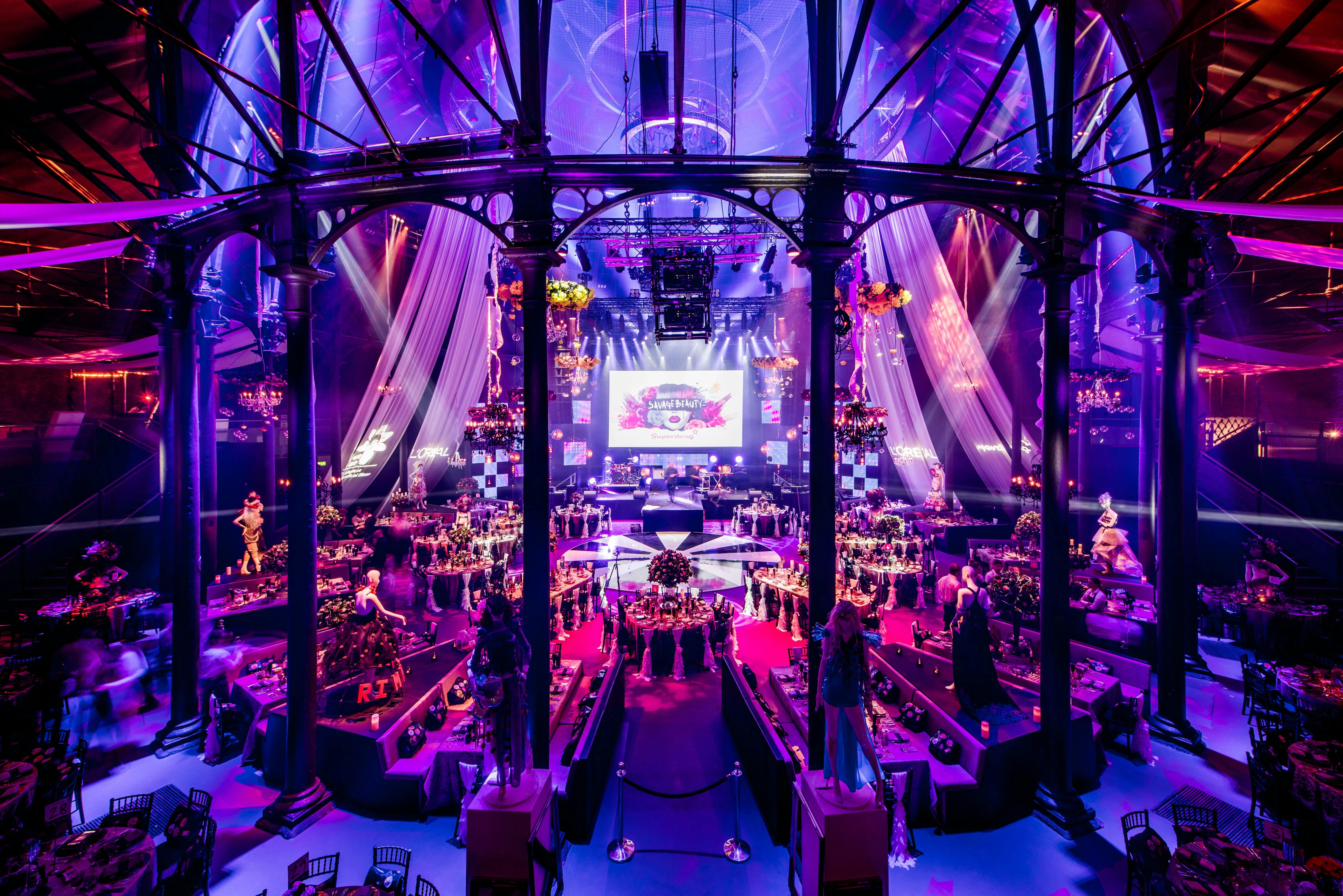The Roundhouse gala dinners