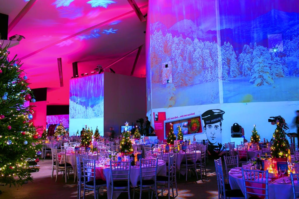 Gala Dinner Venues - Imperial War Museum North - Events in Main Exhibition Space - Banner