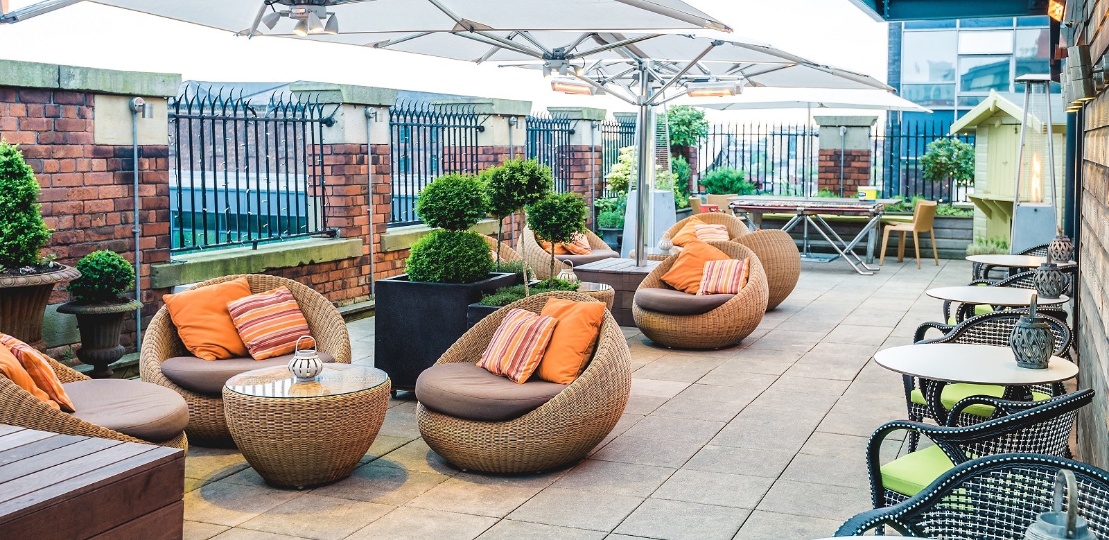 Rooftop Venues in Manchester - Great John Street Hotel