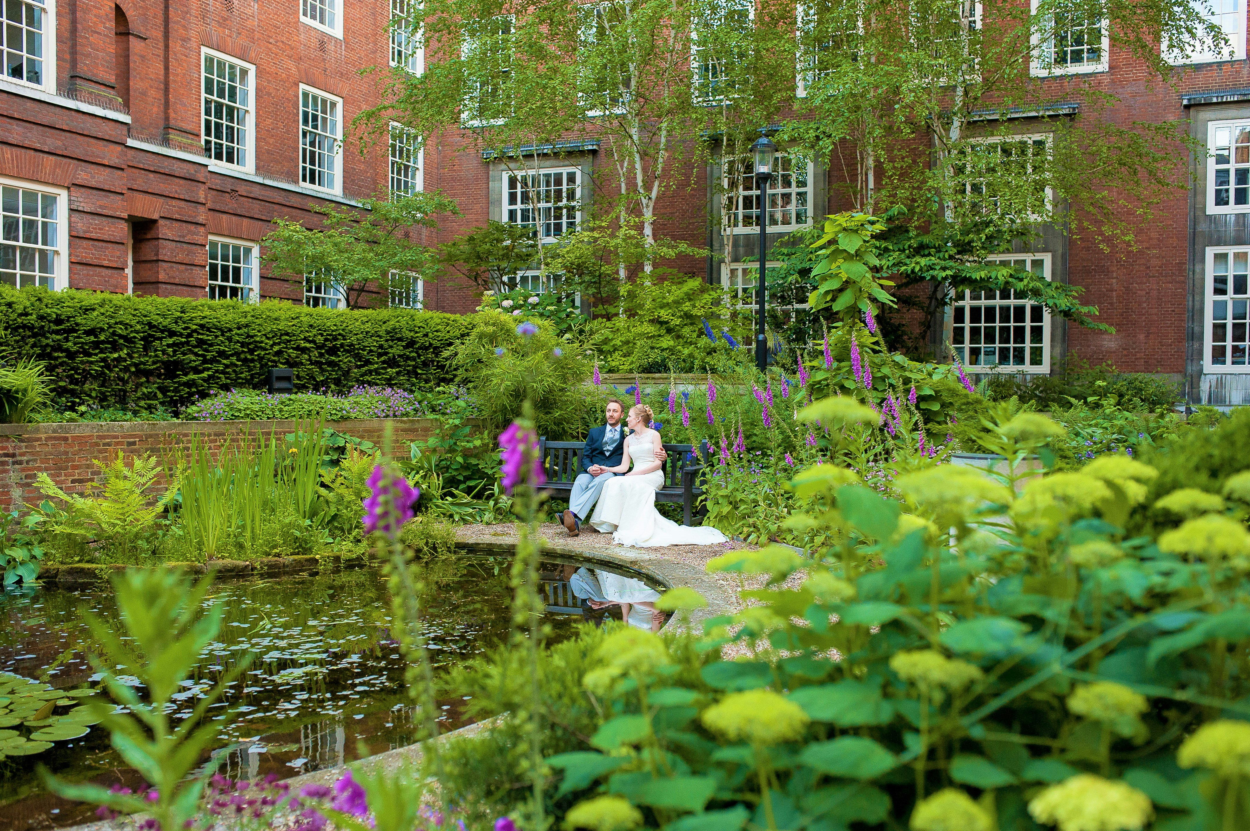 Garden Wedding Venues in London - BMA House - Weddings in The Garden - Banner