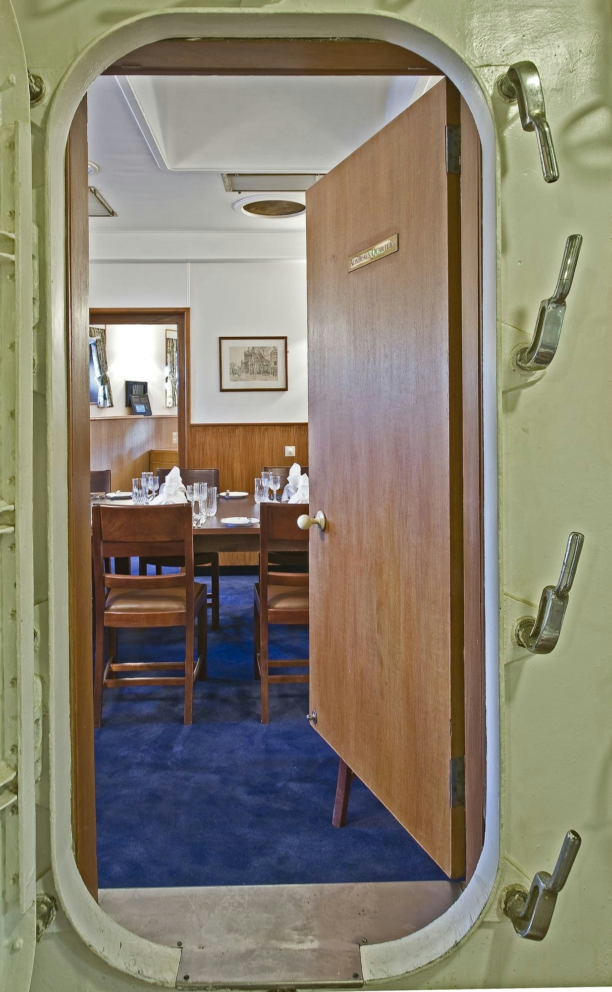 HMS Belfast - Admiral's Quarters image 3