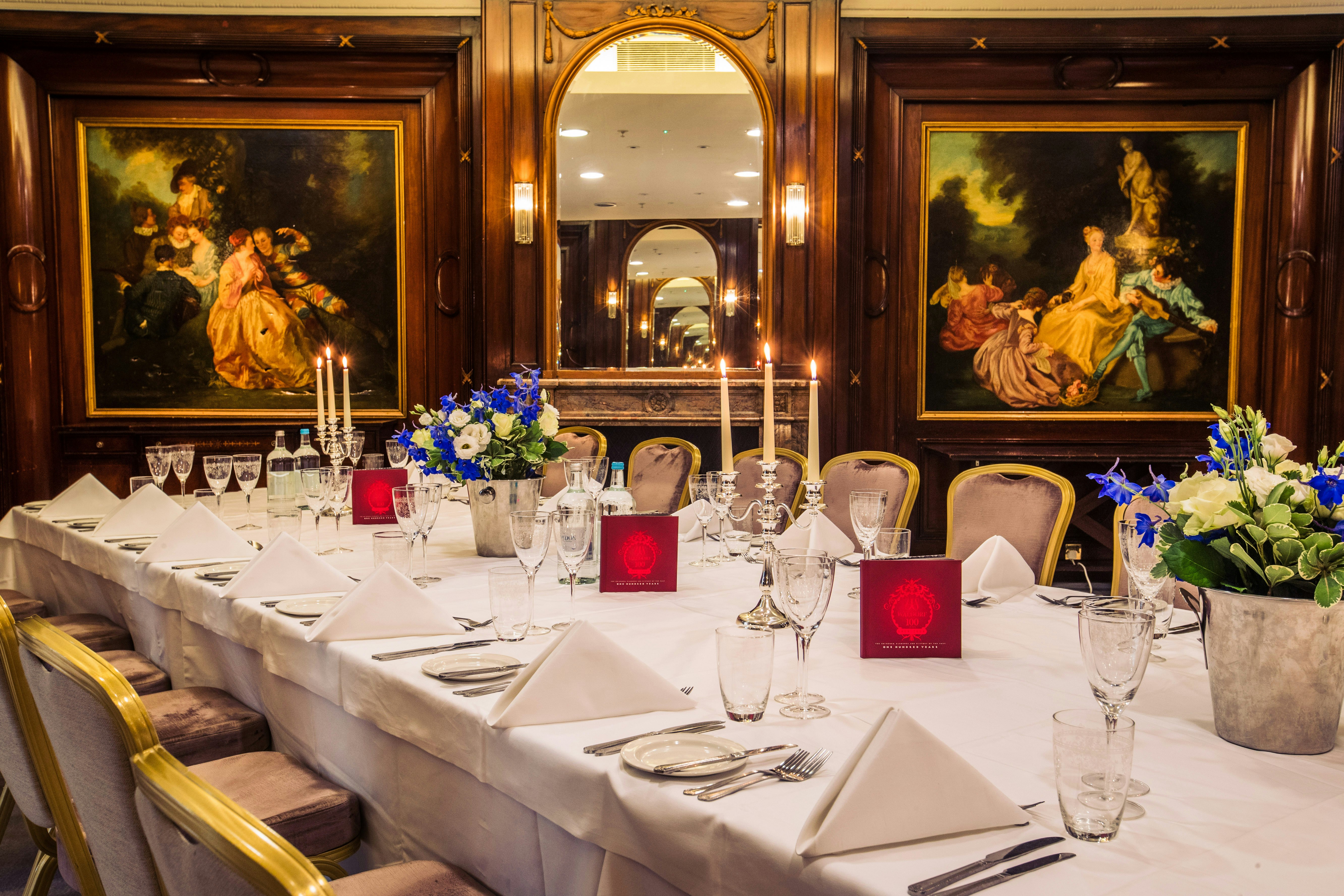 Private Dining Rooms Venues in Covent Garden - The Waldorf Hilton Hotel