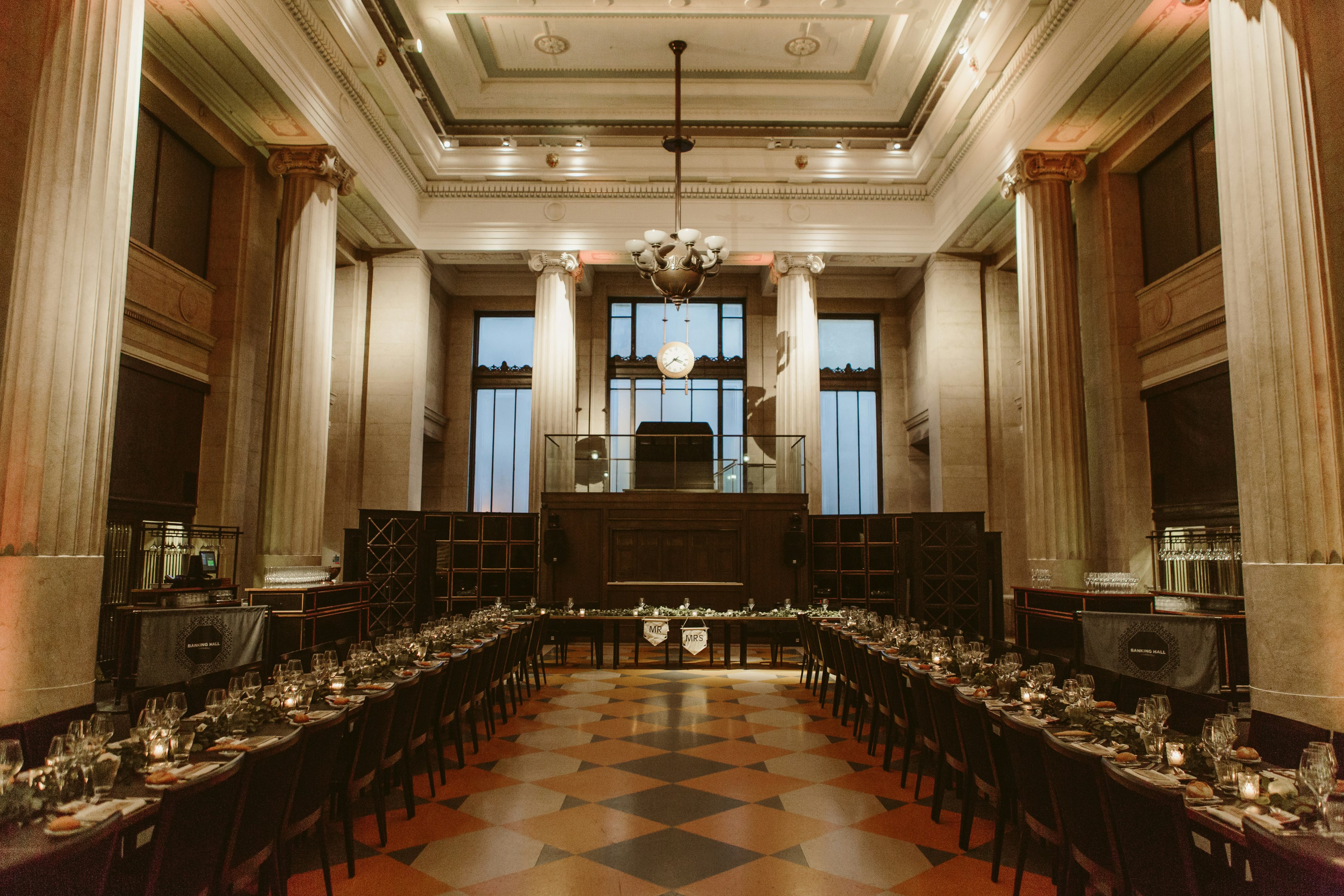 Weddings Halls Venues in London - The Banking Hall