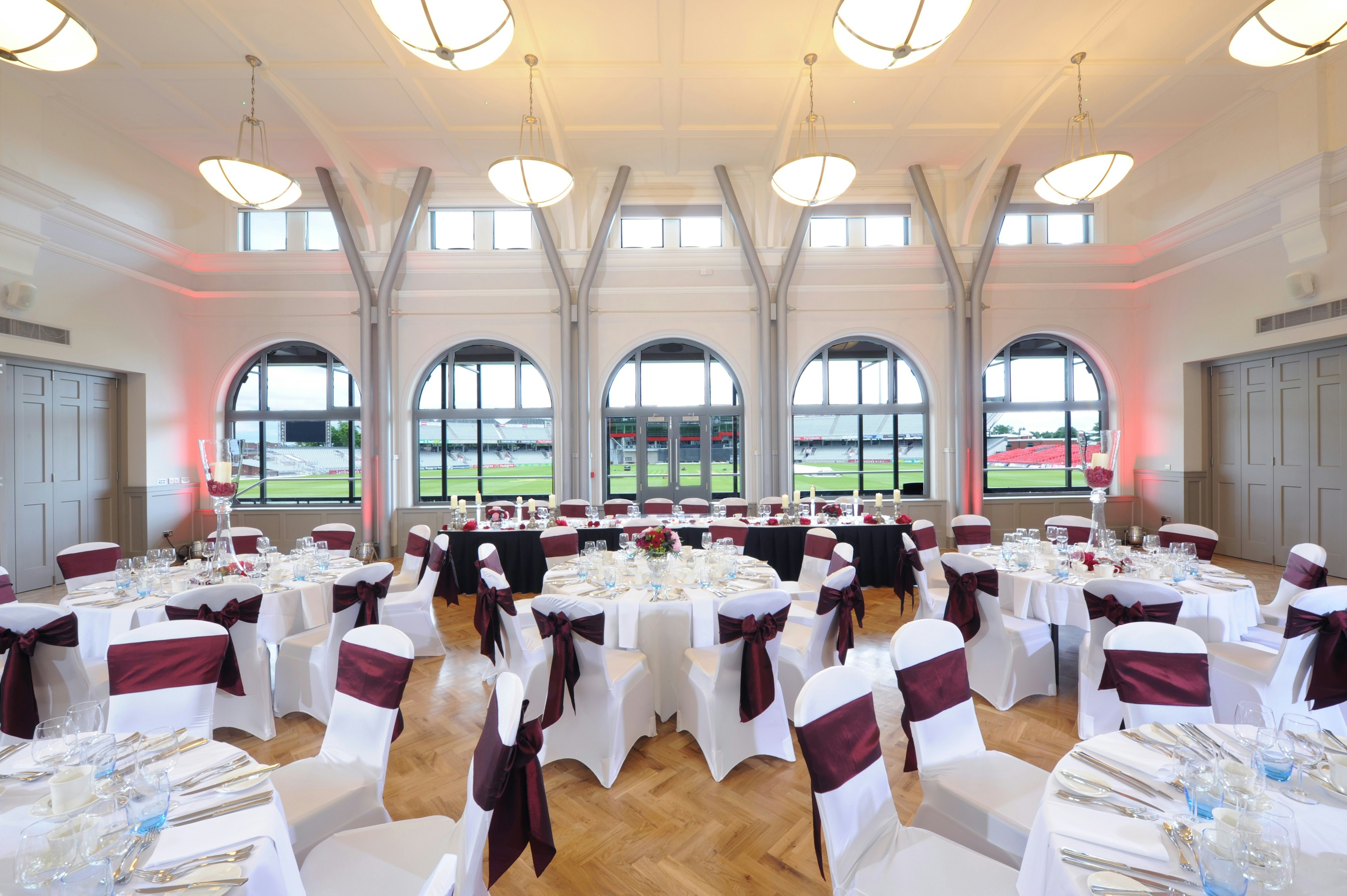 Gala Dinner Venues in Manchester - Pavilion, Emirates Old Trafford Lancashire County Cricket Club