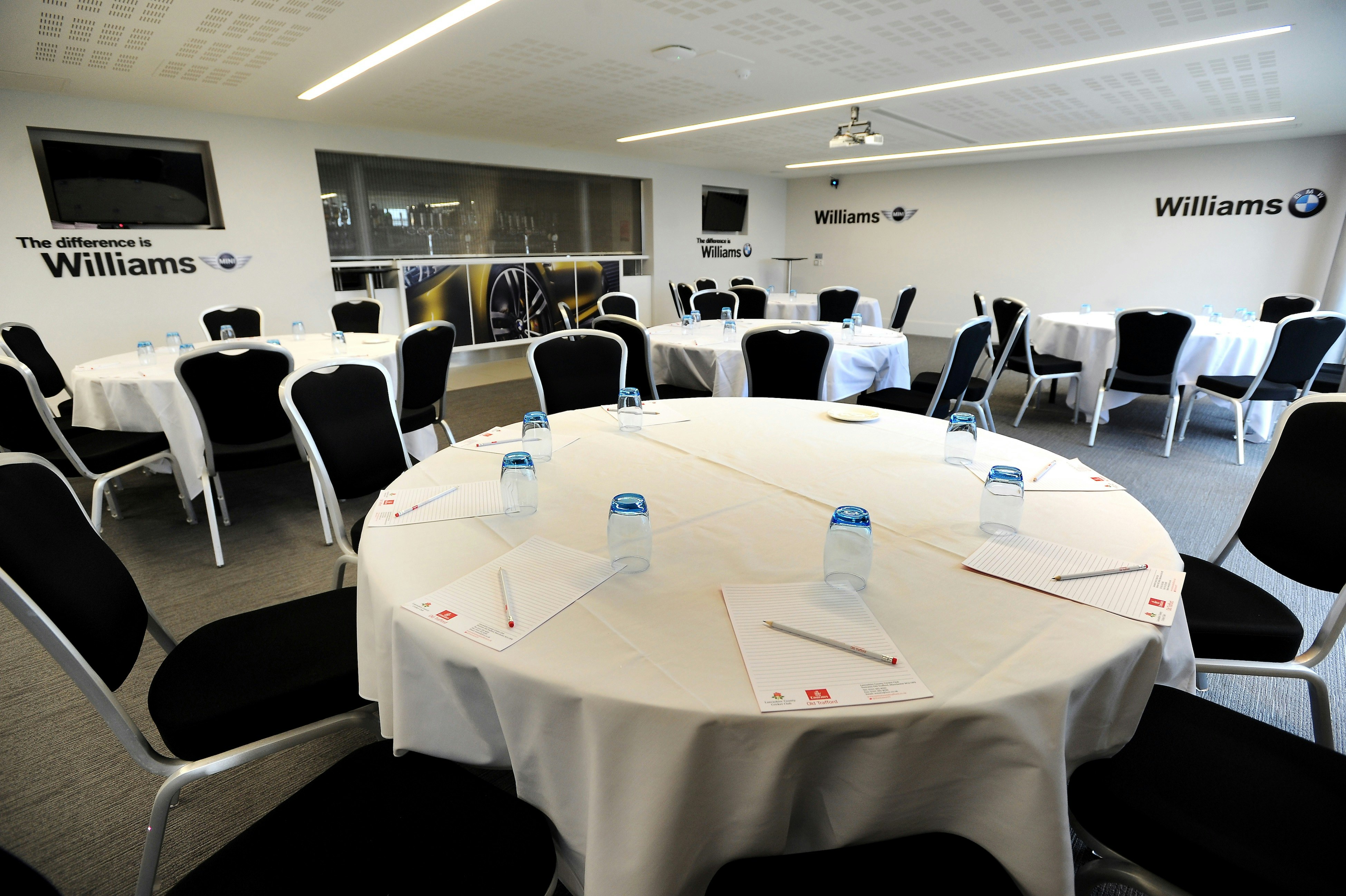 Team Building Venues in Manchester - Pavilion, Emirates Old Trafford Lancashire County Cricket Club - Business in Williams BMW Suite - Banner