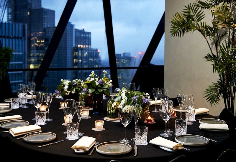 private dining room hire london