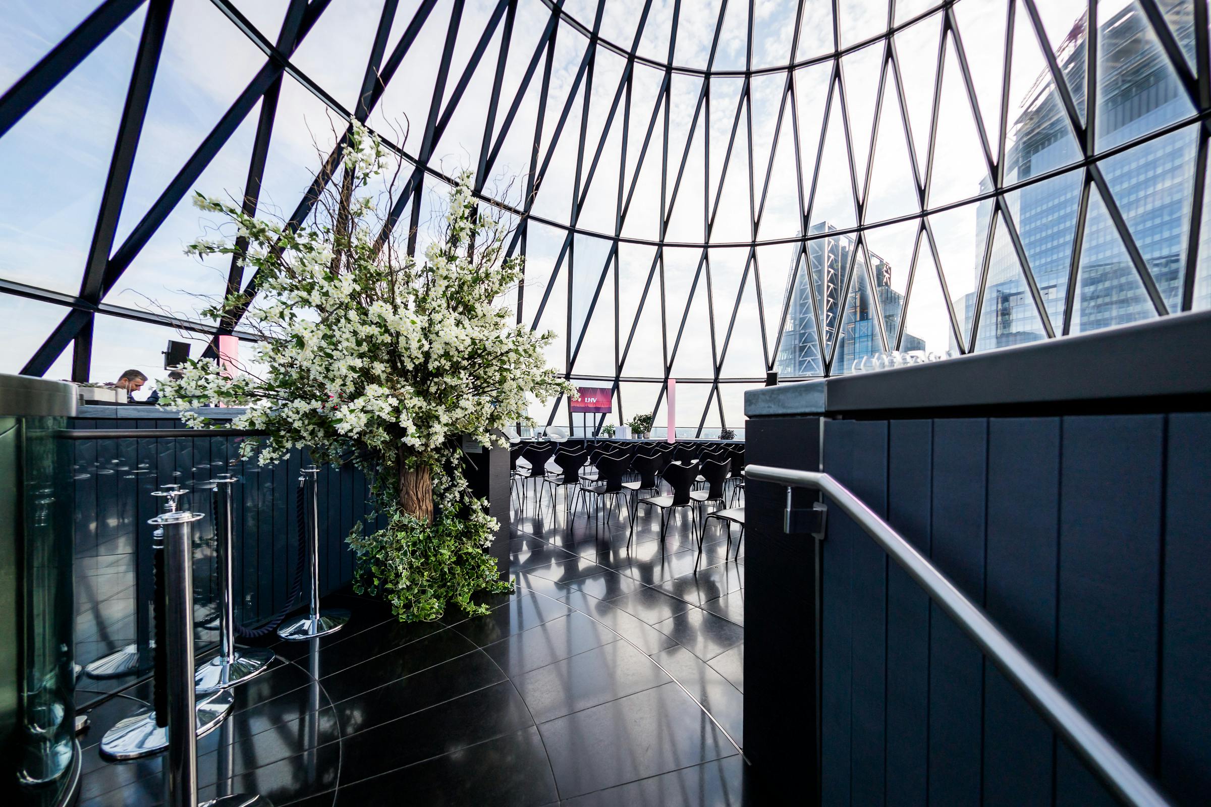 Birthday Party Venues - Searcys at the Gherkin - Events in Exclusive hire of Helix and Iris - Banner
