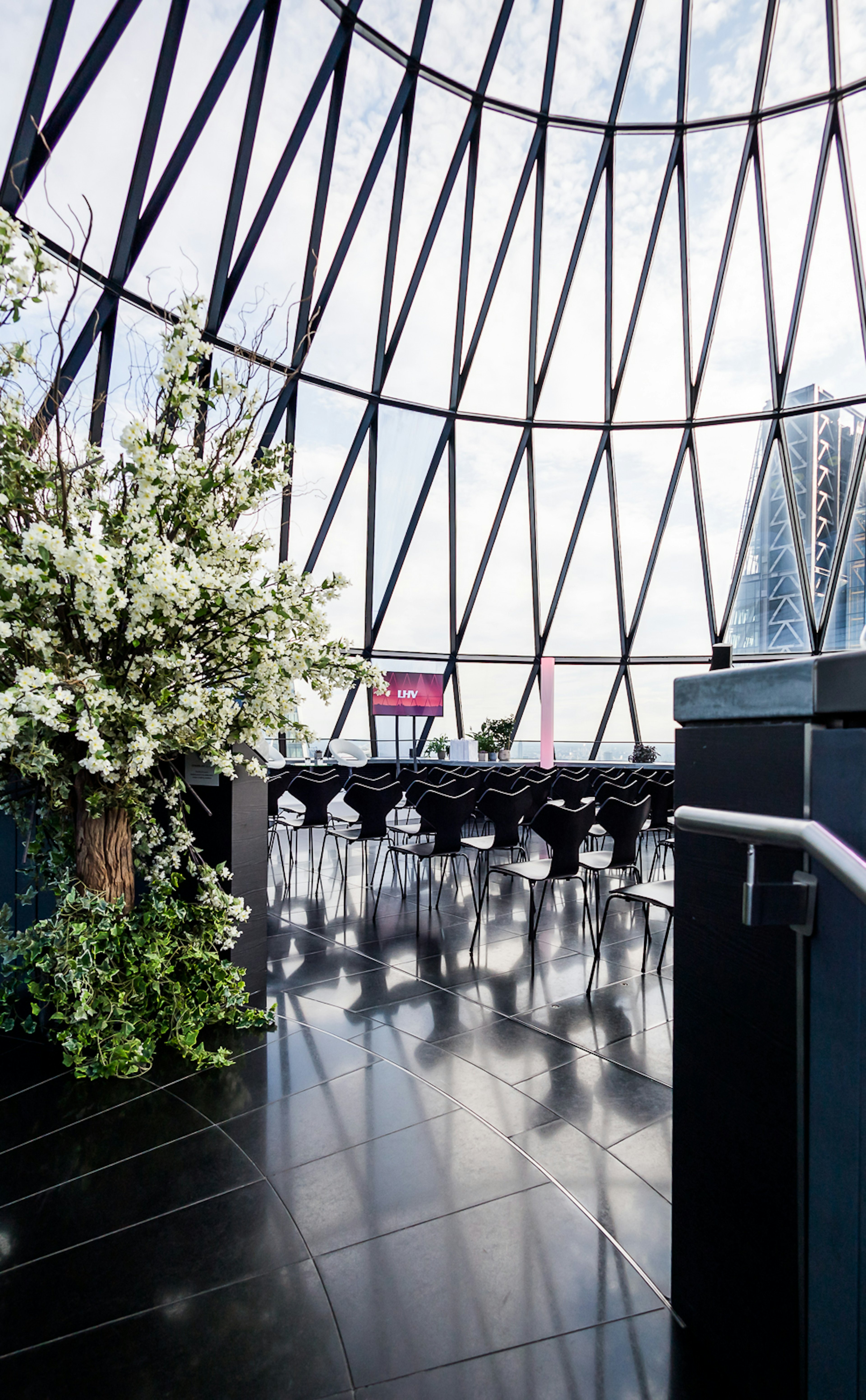Christmas Party Venues - Searcys at the Gherkin