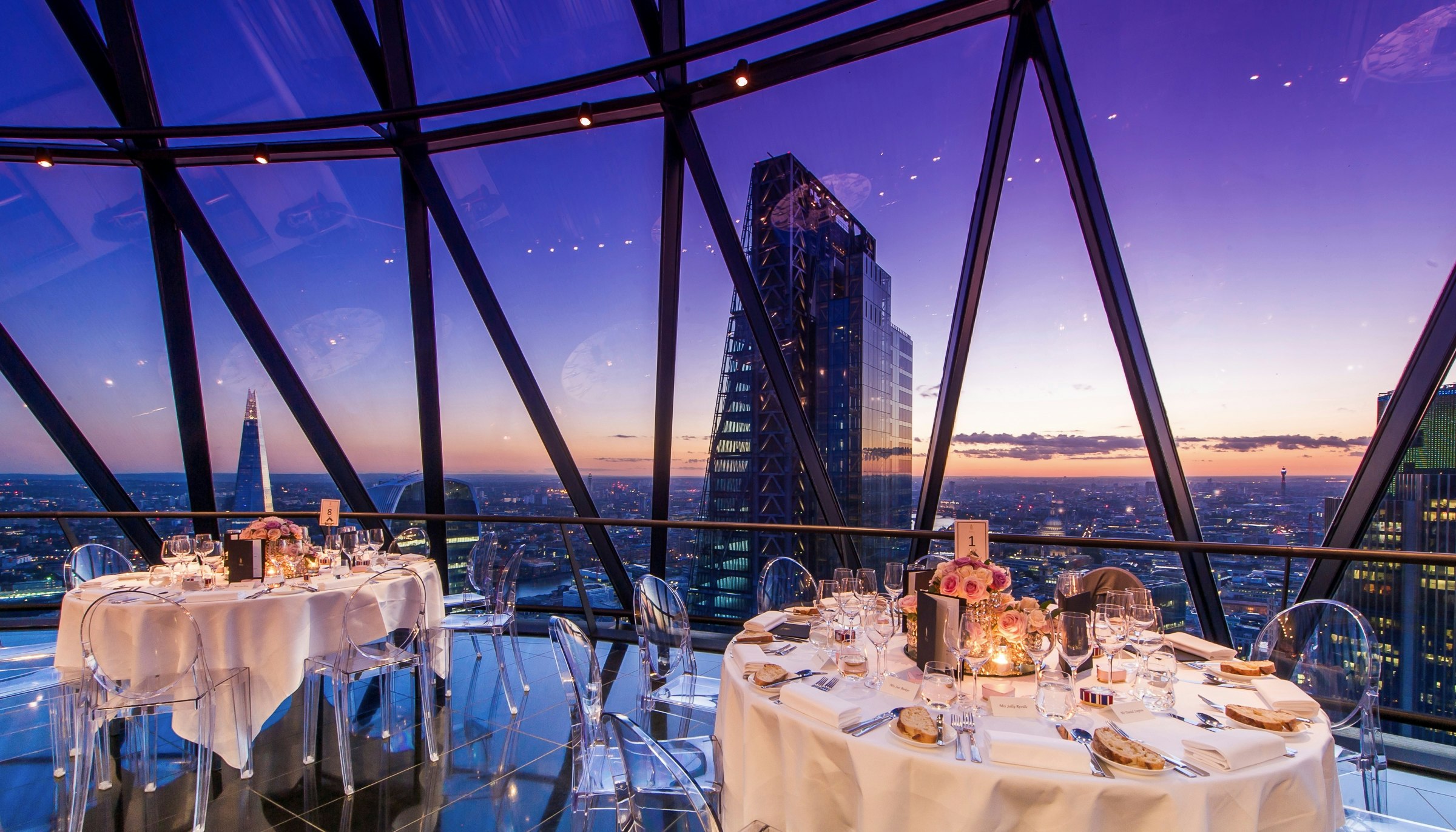 Searcys at the Gherkin - Exclusive hire of Helix and Iris image 5