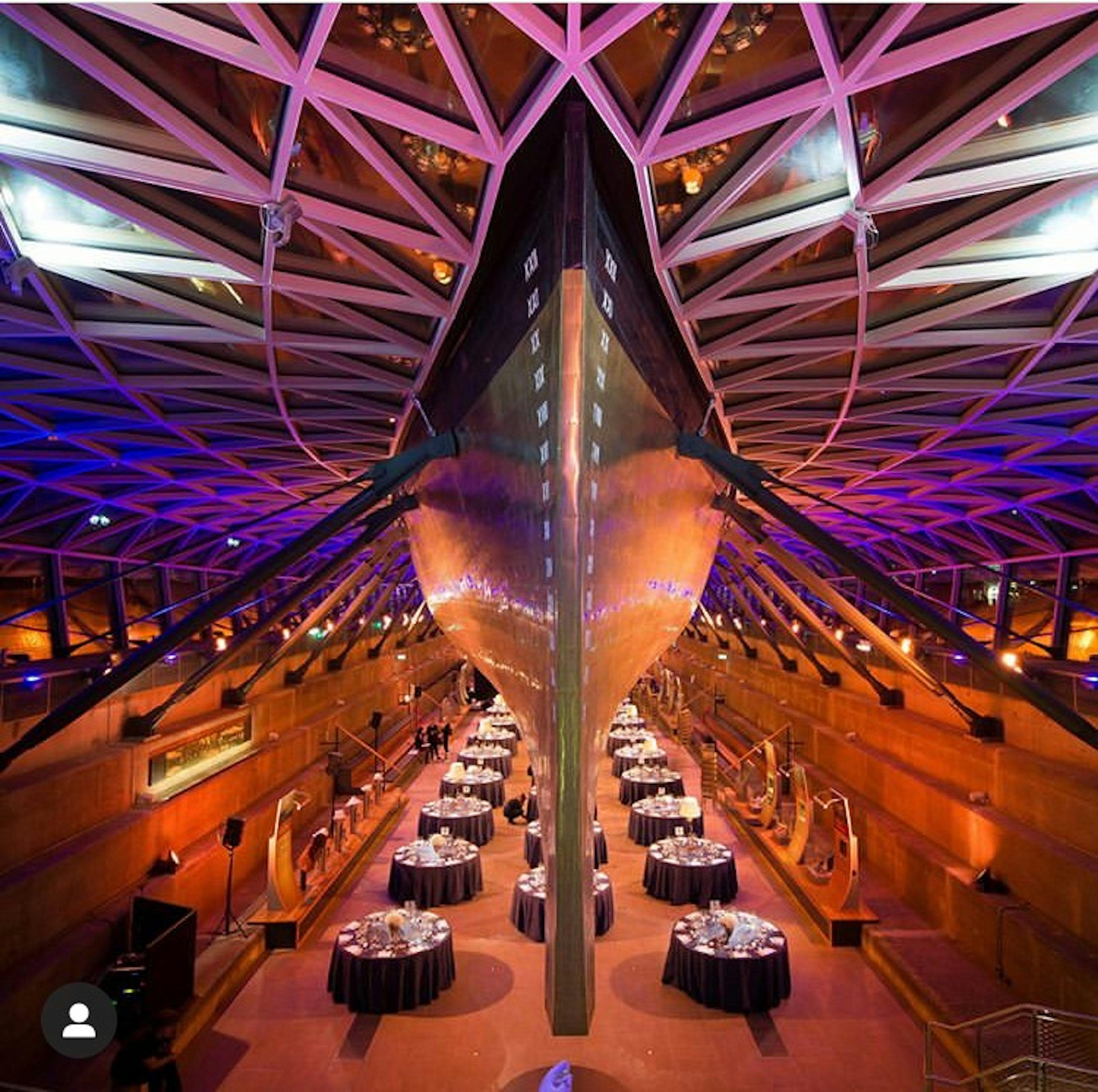 Unusual Christmas Party Venues - Cutty Sark - Events in The Dry Berth - Banner