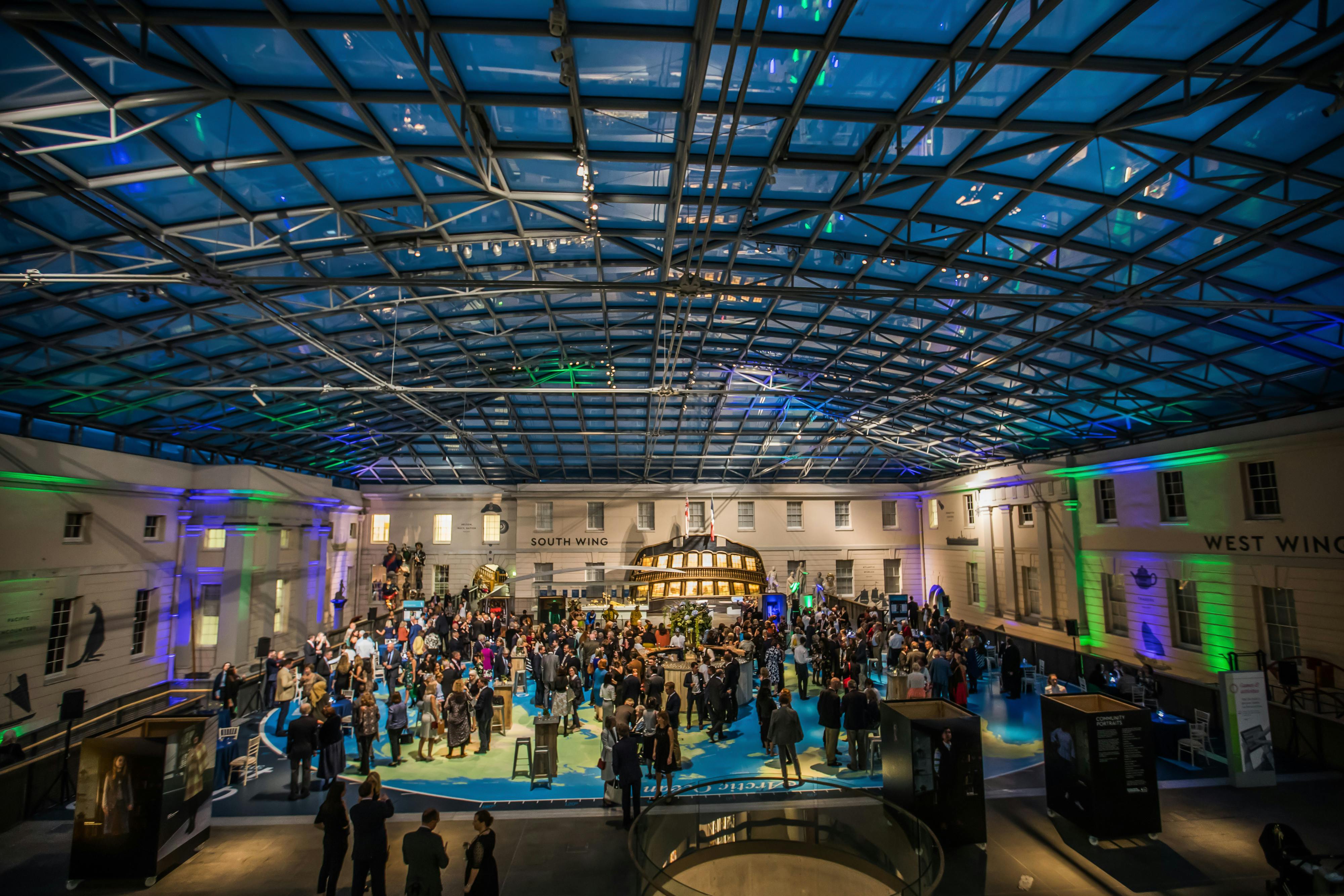 The Great Map at National Maritime Museum