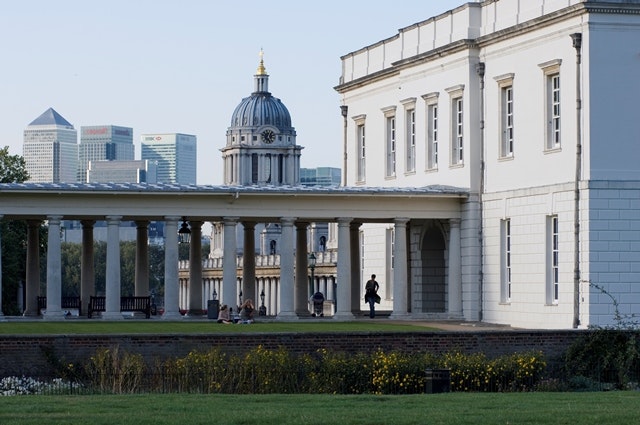 Colonnades at National Maritime Museum