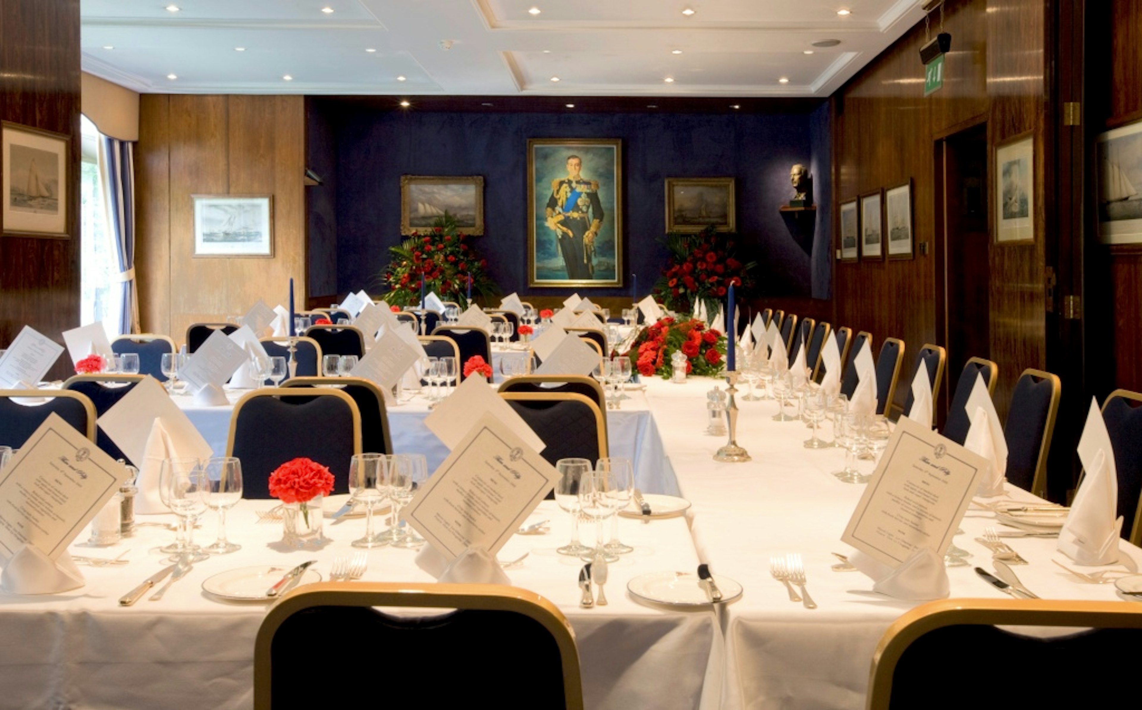 Small Private Dining Rooms - The Royal Thames Yacht Club  - Dining  in The Coffee Room  - Banner