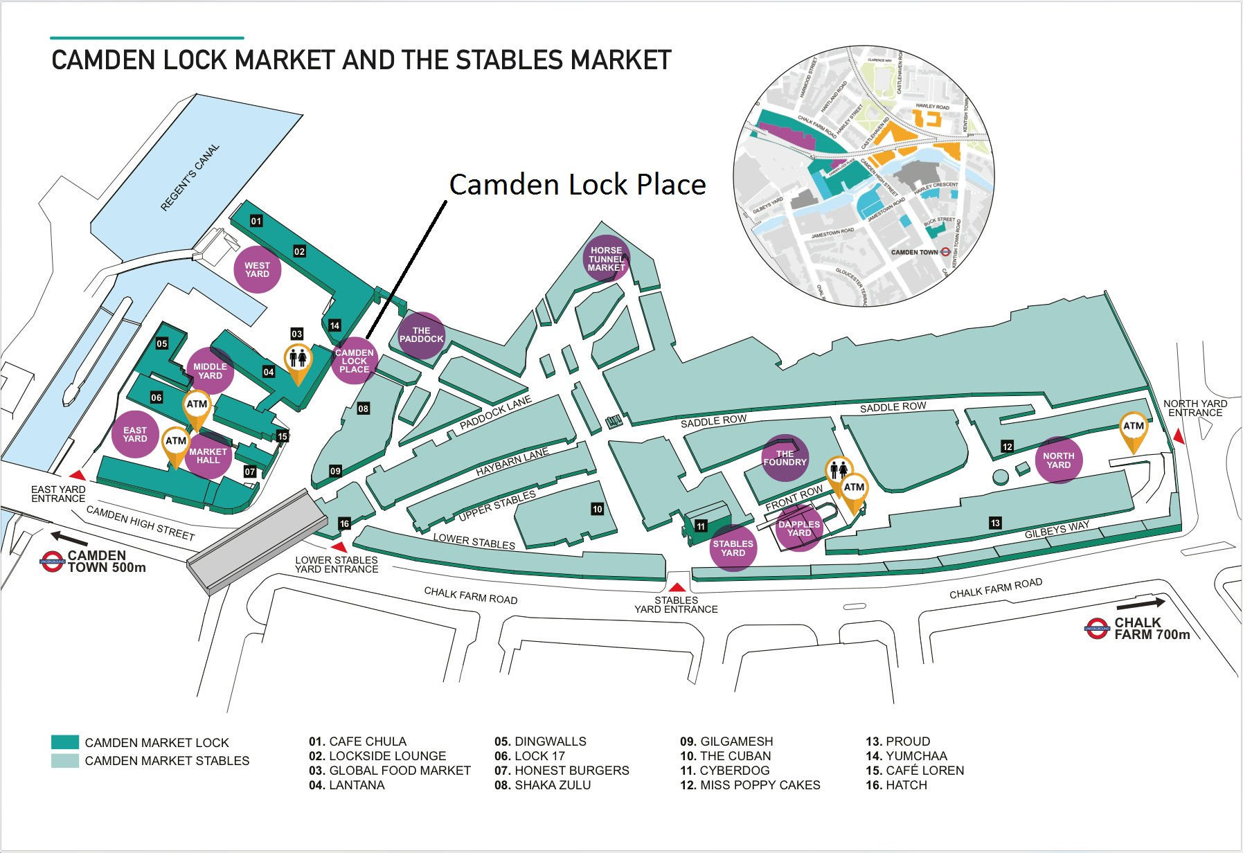 Camden Market - Camden Lock Place (Sectioned Areas Available) image 8