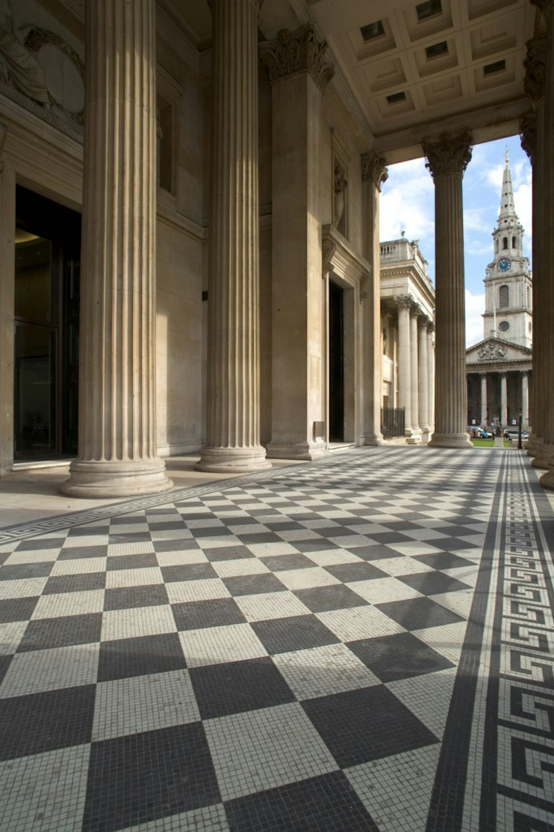 The National Gallery, Portico Terrace