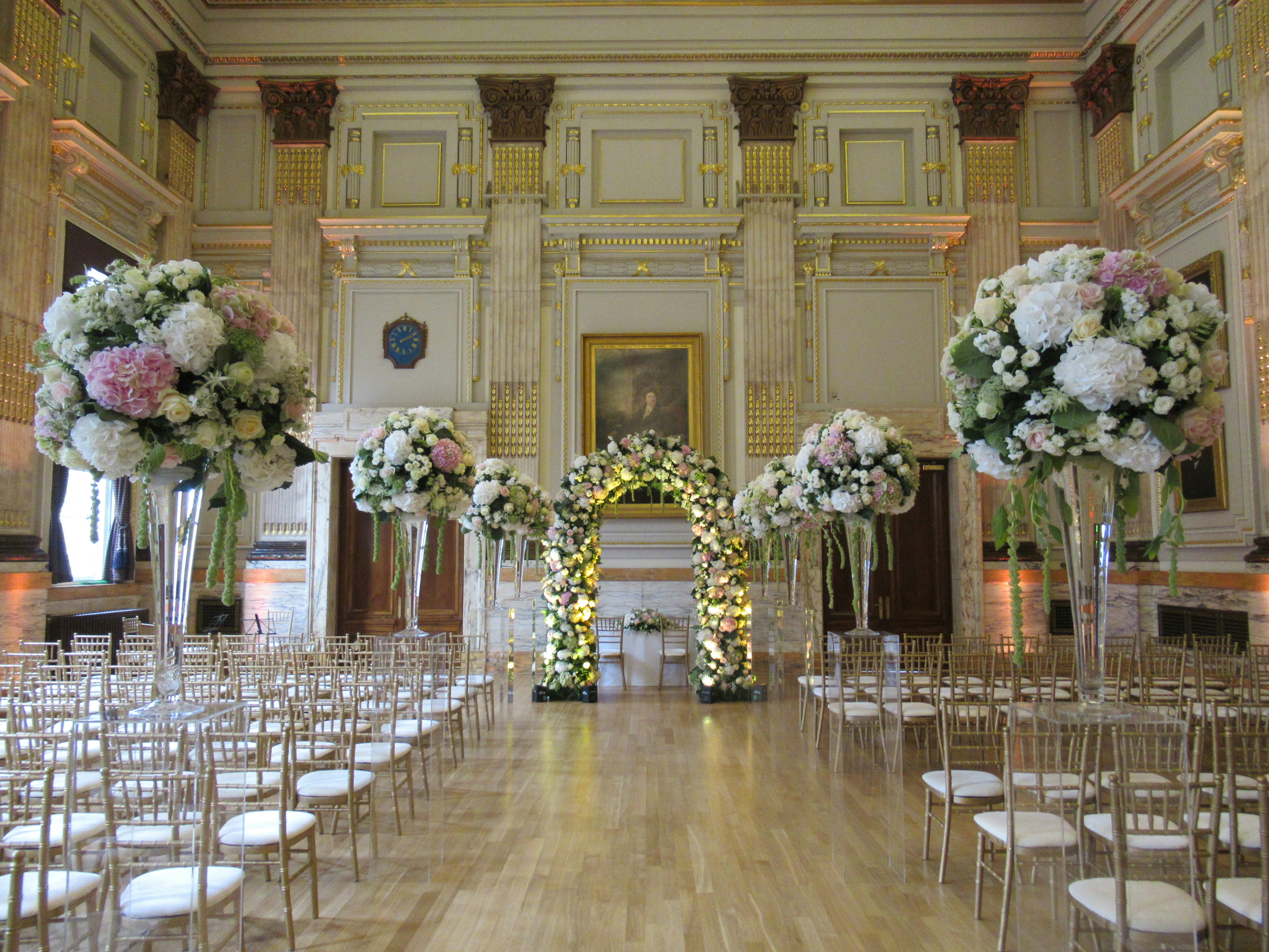 Wedding Venues in Westminster - One Great George Street - Weddings in Great Hall - Banner