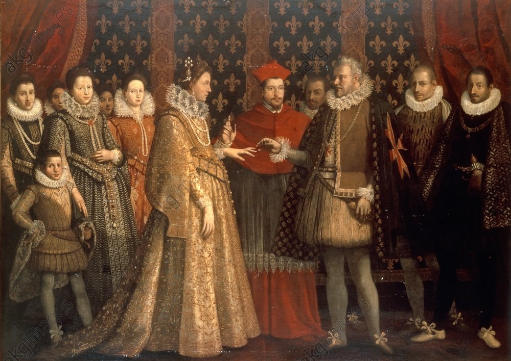 Maria de Medici's wedding to Henry IV of France