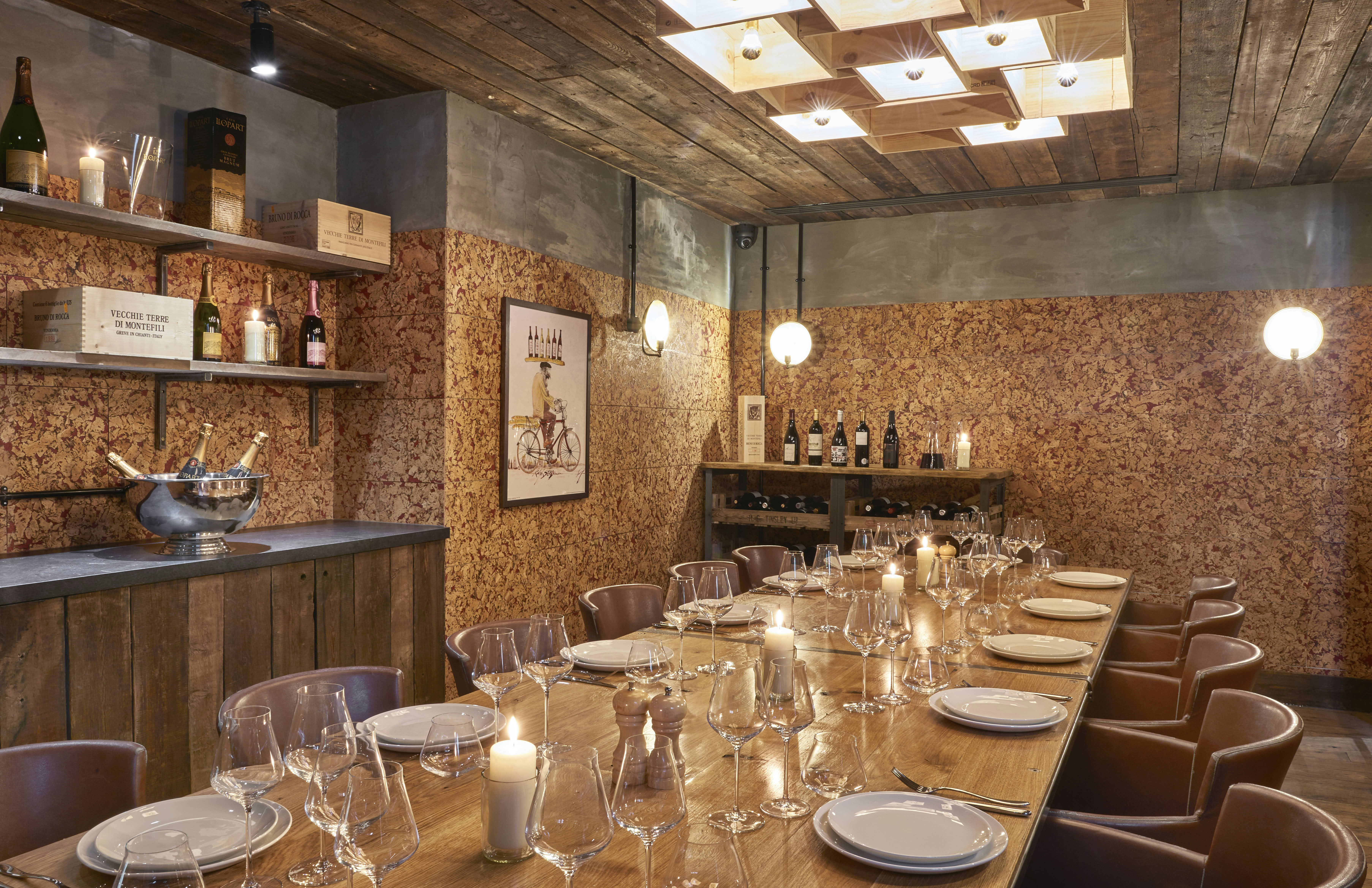 Affordable Private Dining Rooms Venues in London - Humble Grape Fleet Street
