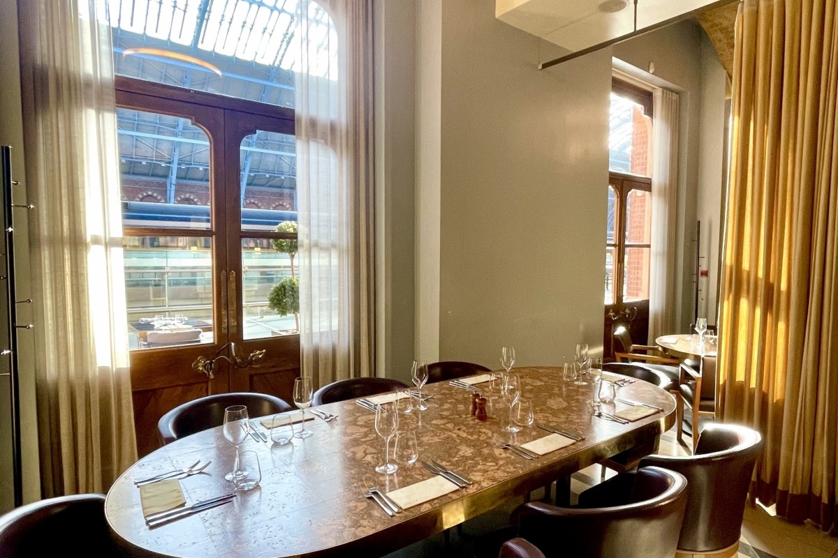 St Pancras Brasserie and Champagne Bar by Searcys  - Glass Room  image 3