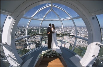 Unusual Wedding Venues in London - London Eye
