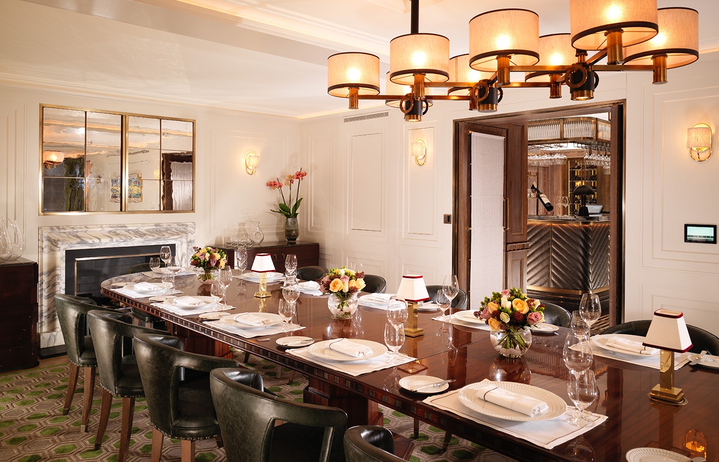 Exclusive Private Dining Rooms Venues in London - Flemings Mayfair Hotel