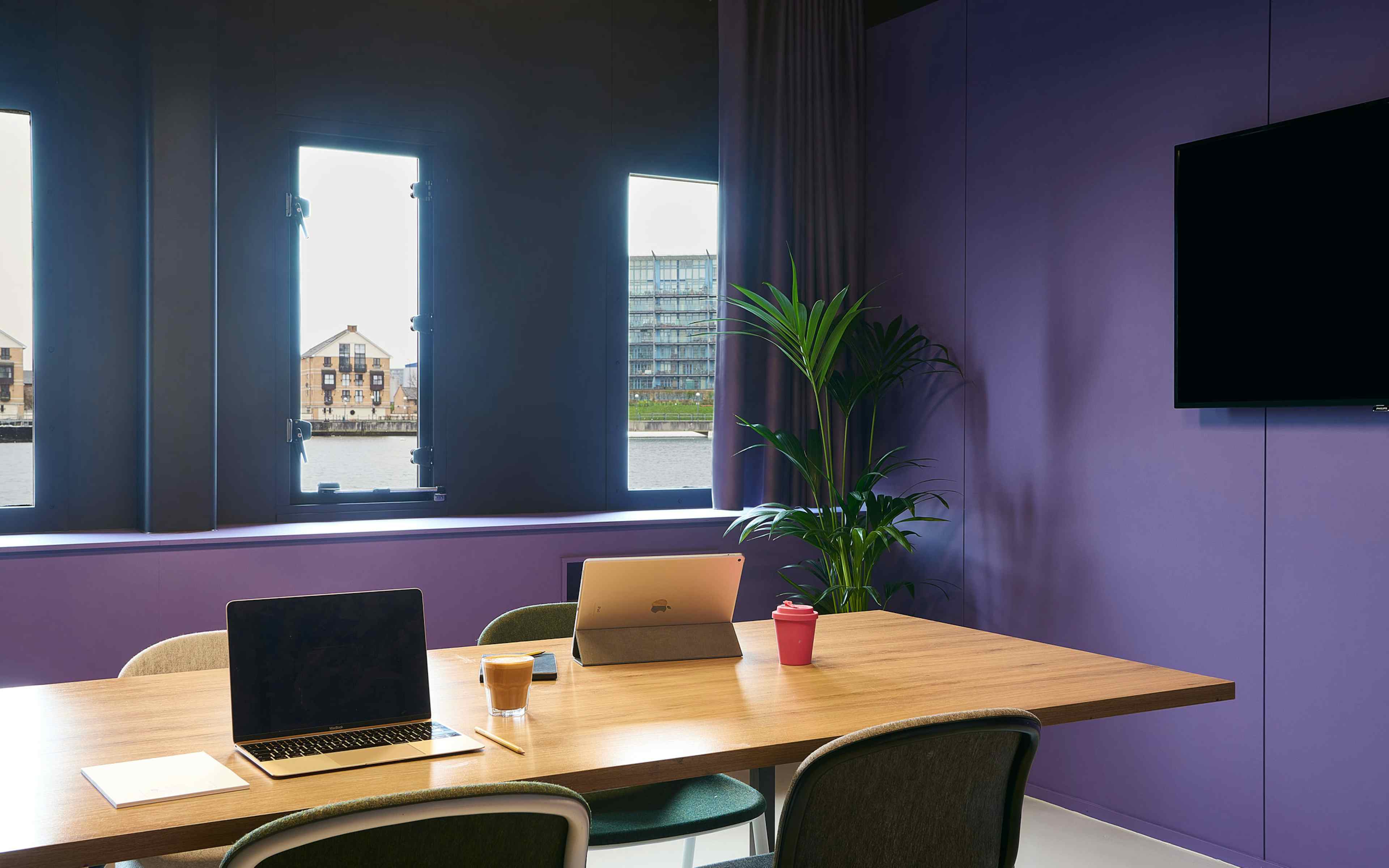 Purple Meeting Room - image
