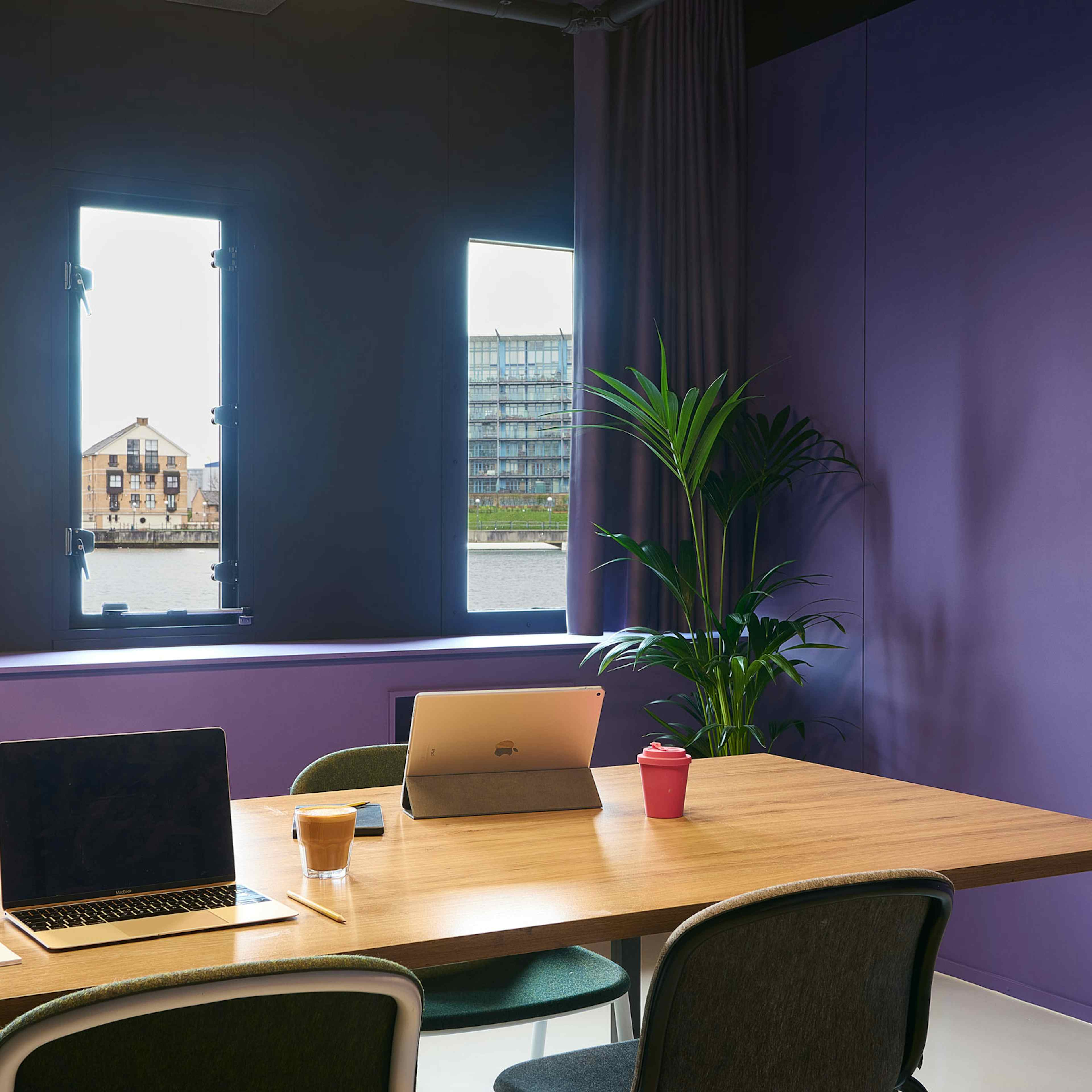 Good Hotel London  - Purple Meeting Room image 1