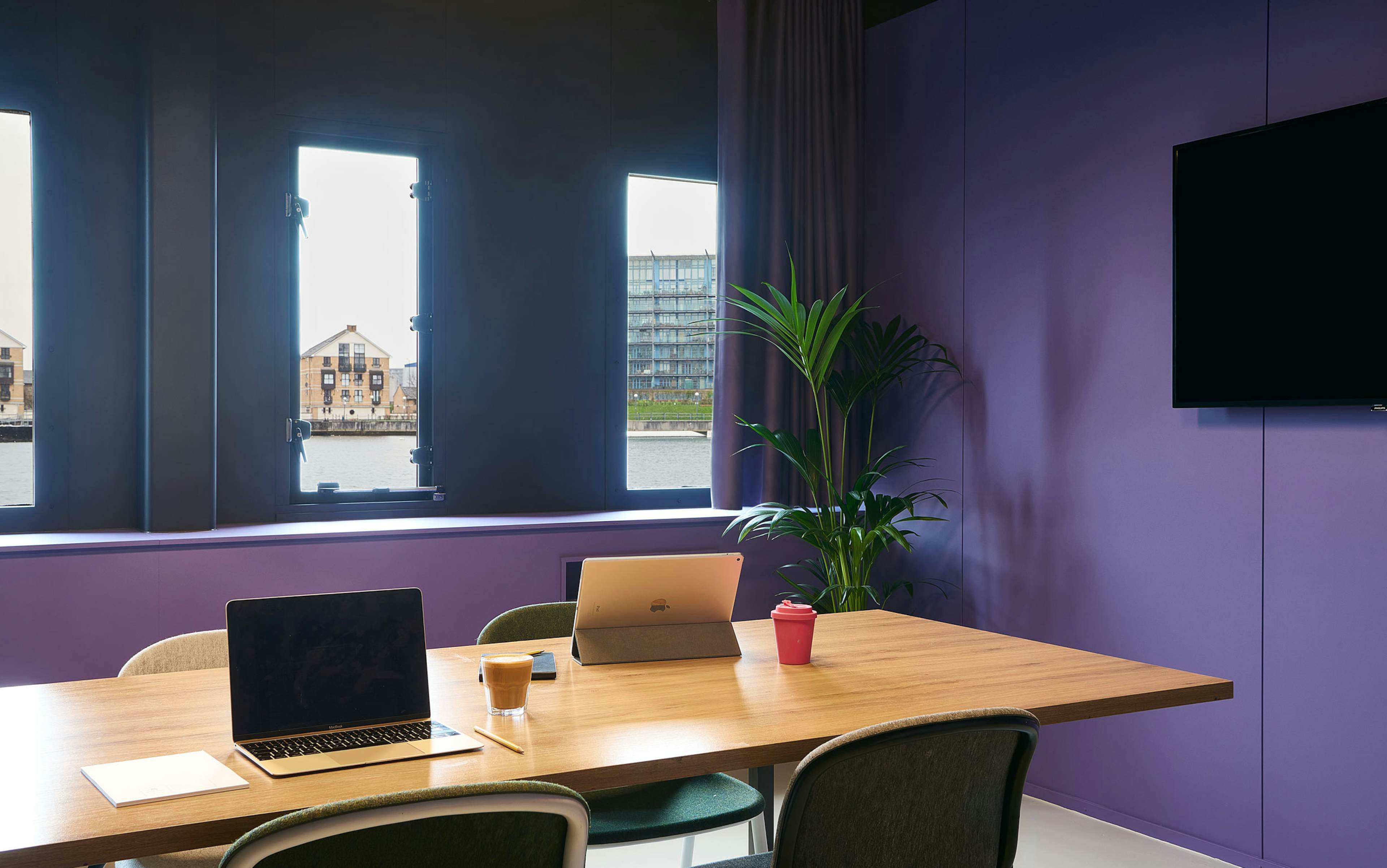 Good Hotel London  - Purple Meeting Room image 1