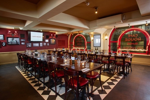 Affordable Private Dining Rooms Venues in London - Café Rouge Hays Galleria