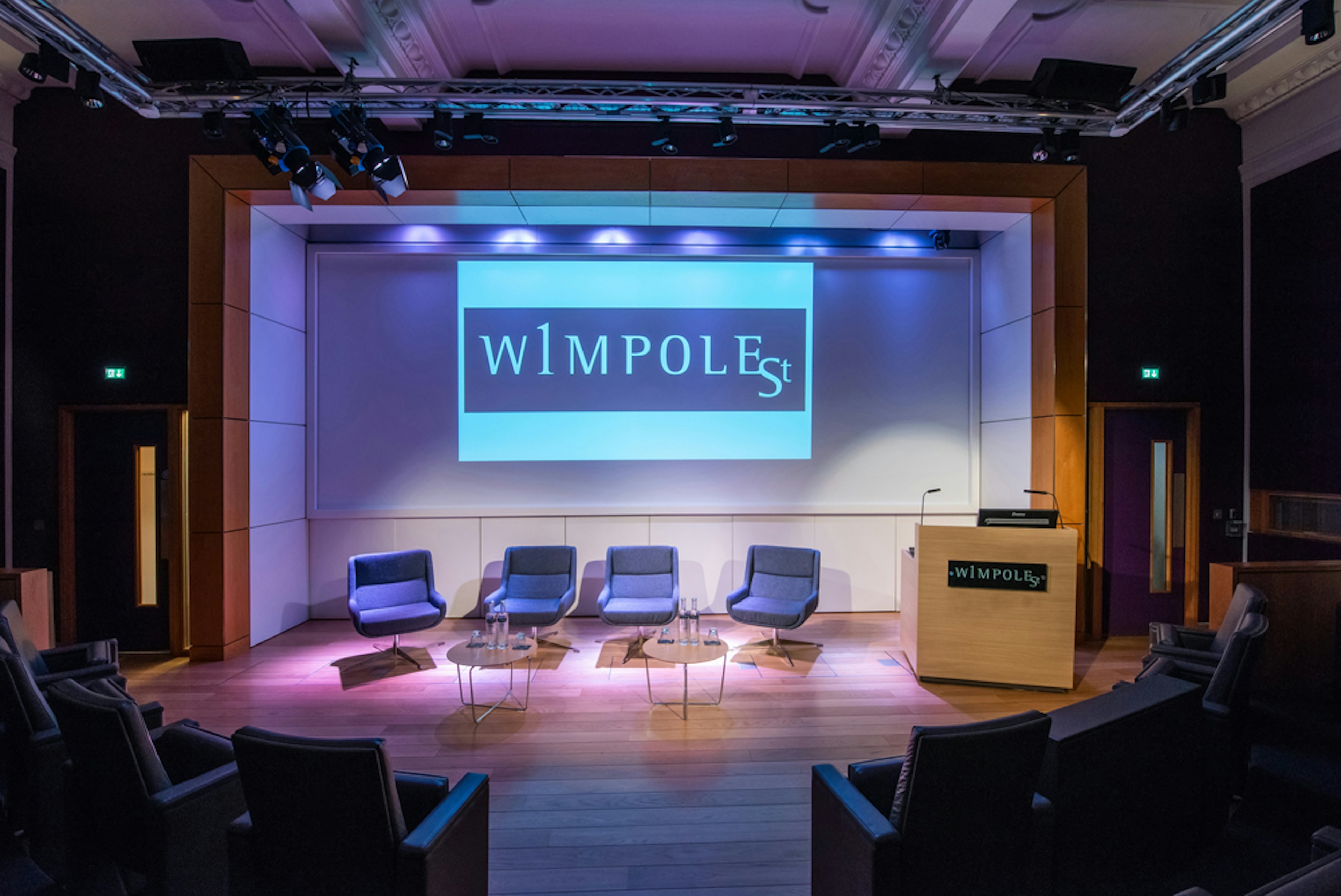 Conference Meeting Rooms - 1 Wimpole Street - Business in Naim Dangoor Auditorium  - Banner
