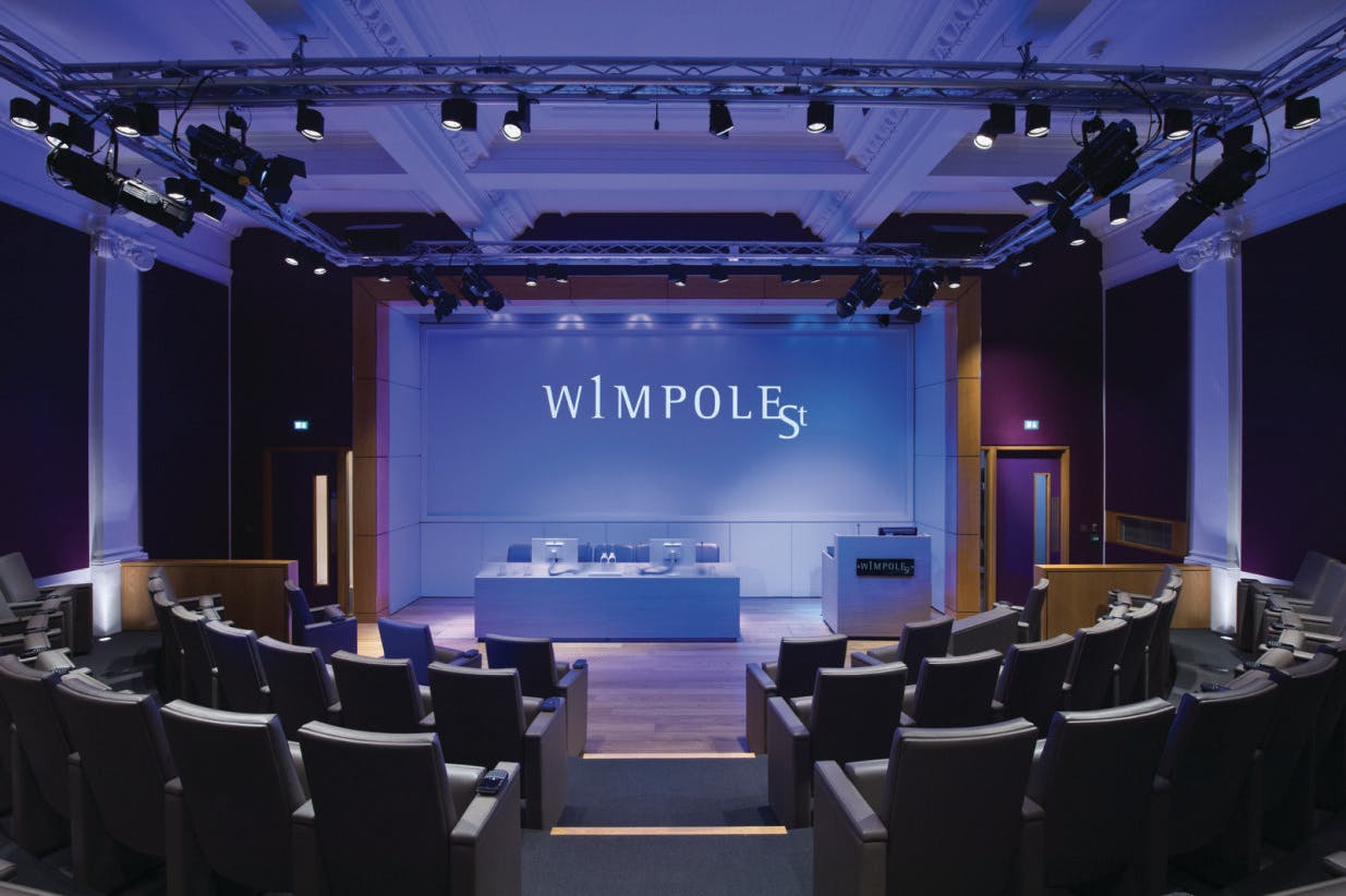 Naim Dangoor Auditorium | 1 Wimpole Street