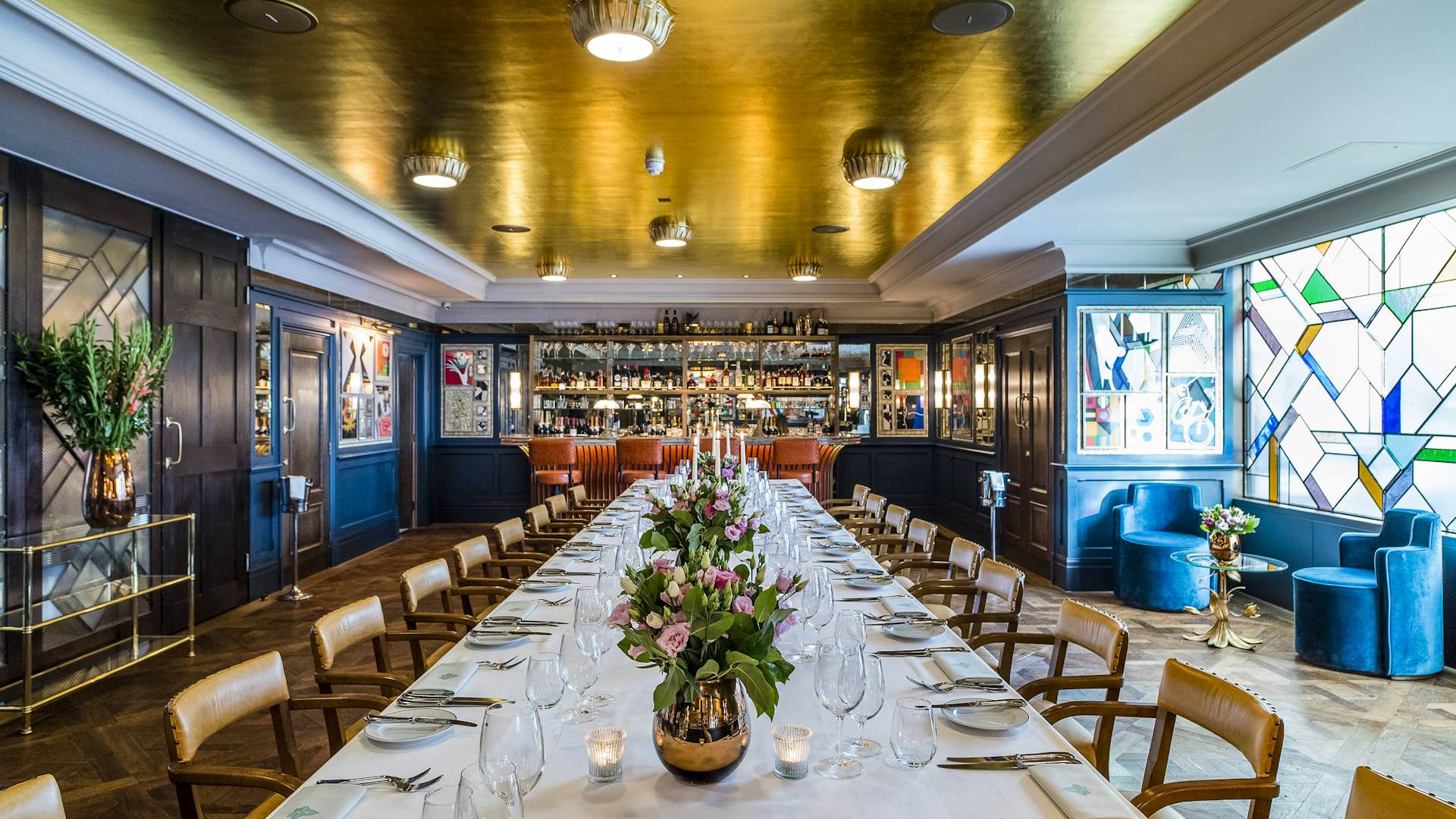 The Blake Room Dining The Ivy Soho Brasserie The Blake Room Dining The Ivy Soho Brasserie