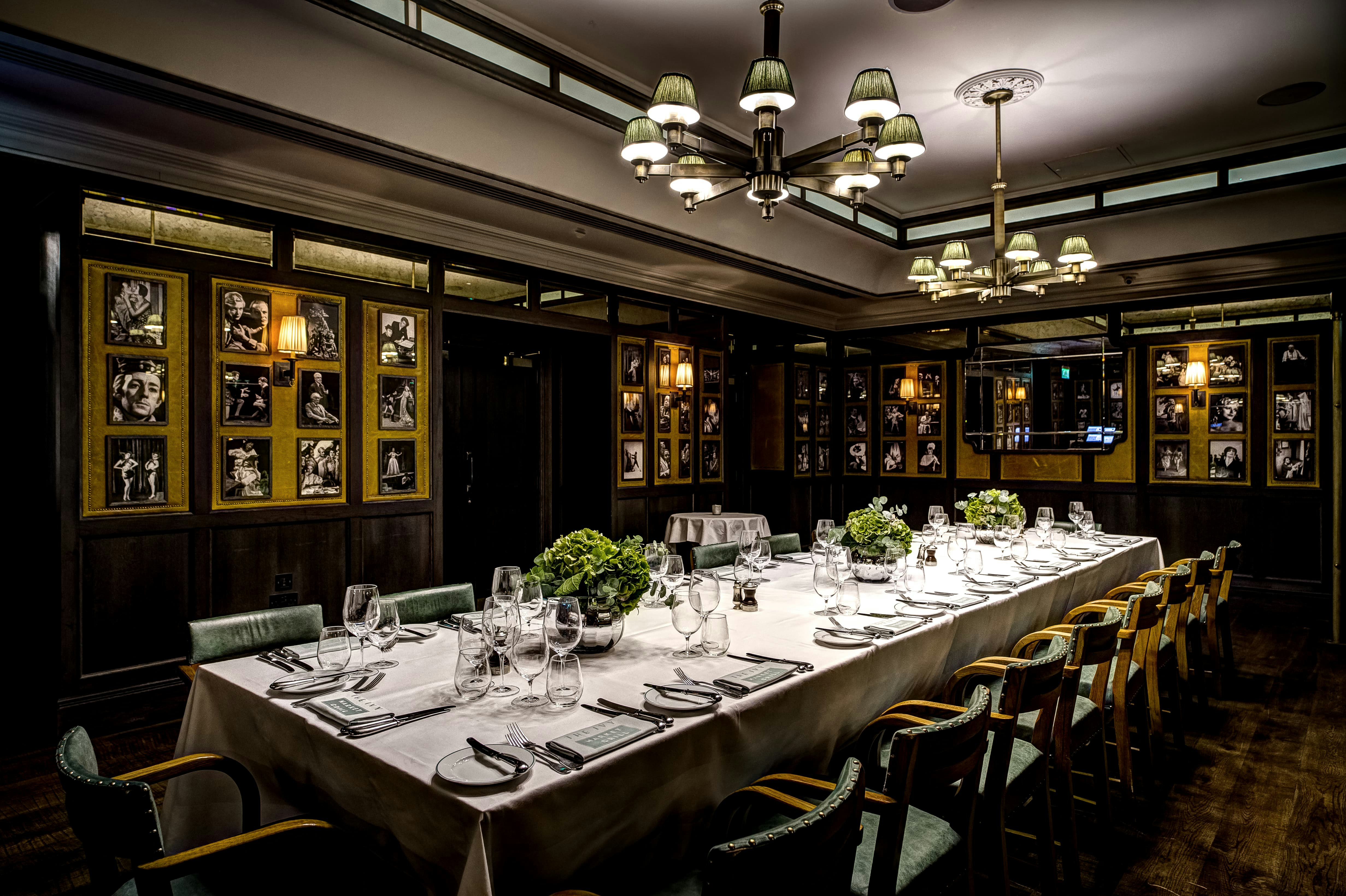 Covent Garden Venue Hire - The Ivy Market Grill
