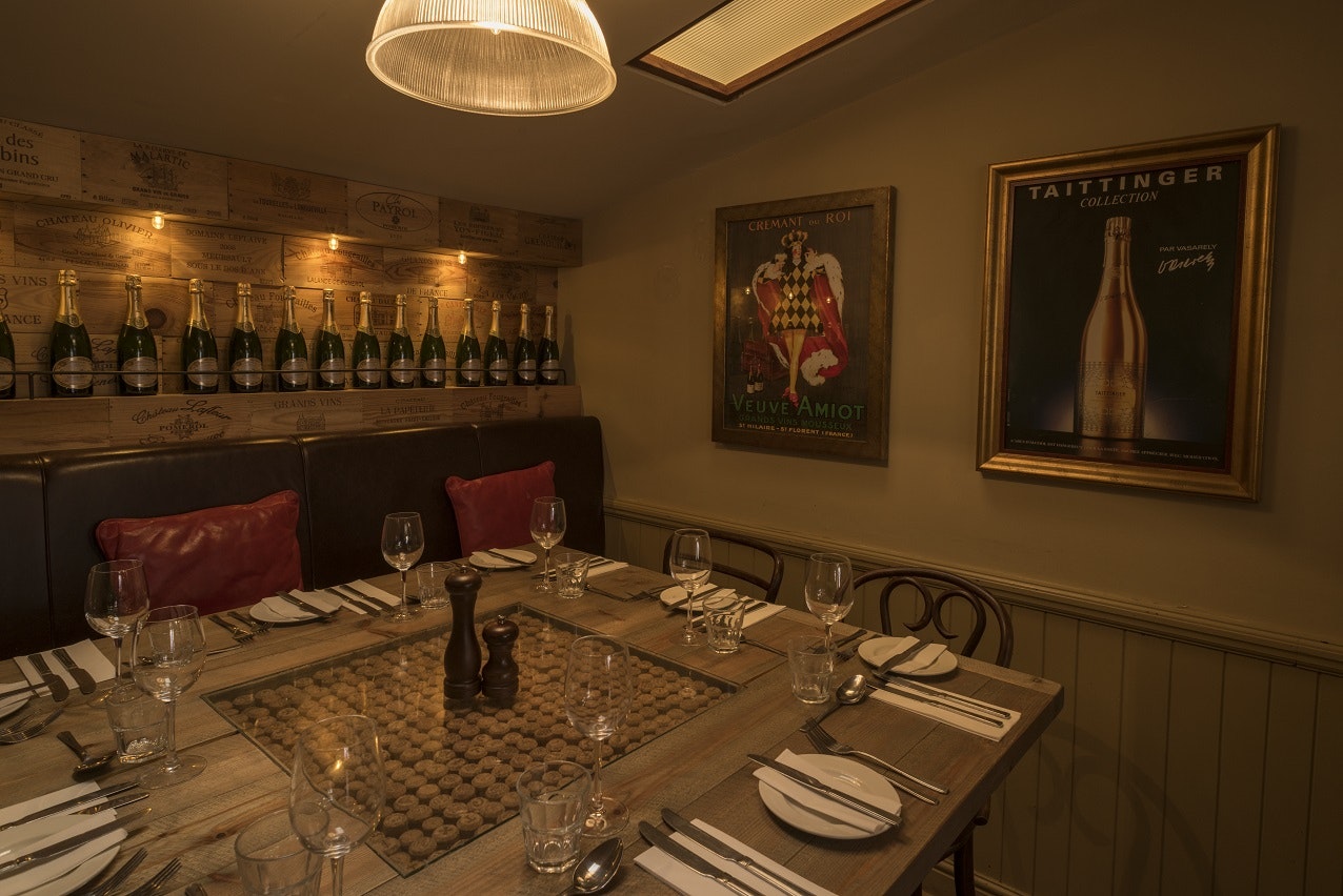 Cafe Rouge Leamington Spa - Champagne Snug image 4