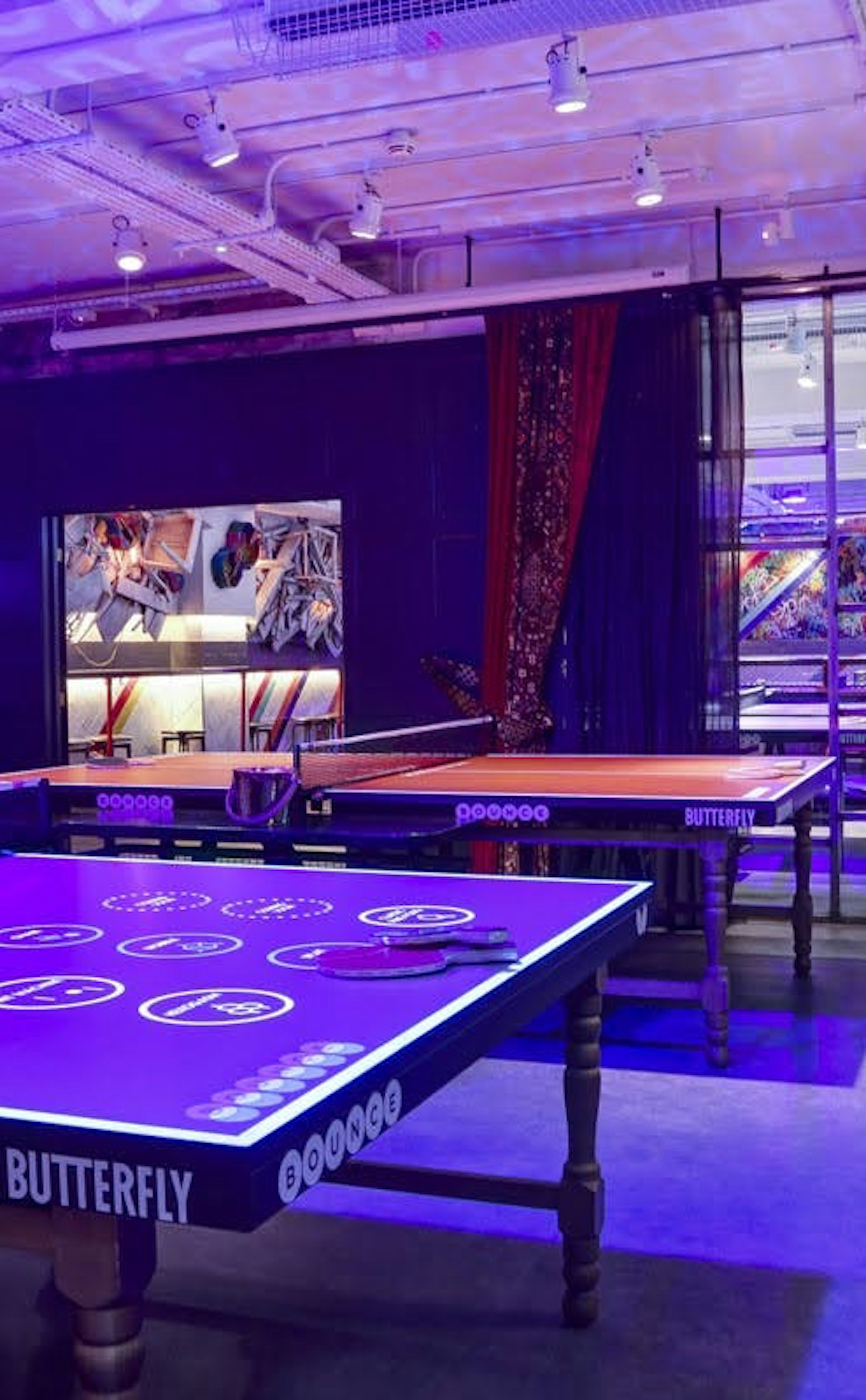 Office Party Venues - Bounce, the home of Ping Pong | Old Street