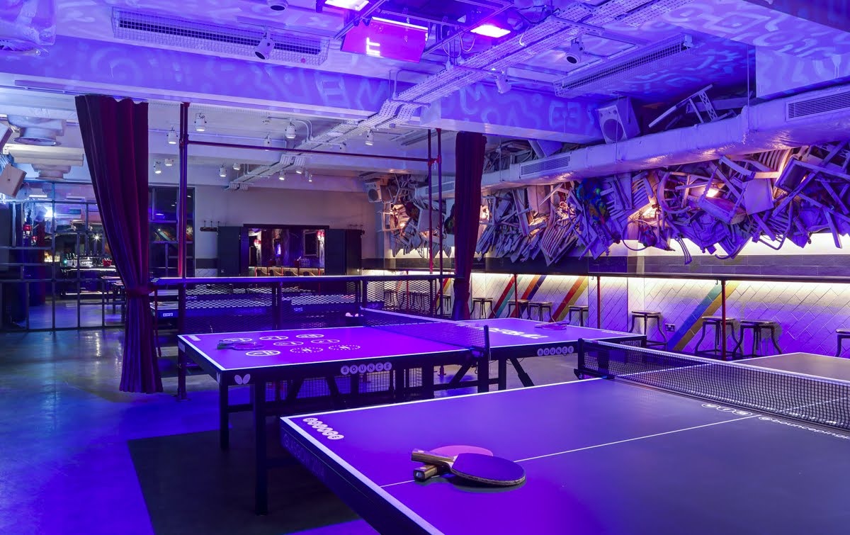 Meeting Rooms Venues in Hoxton - Bounce, the home of Ping Pong | Old Street