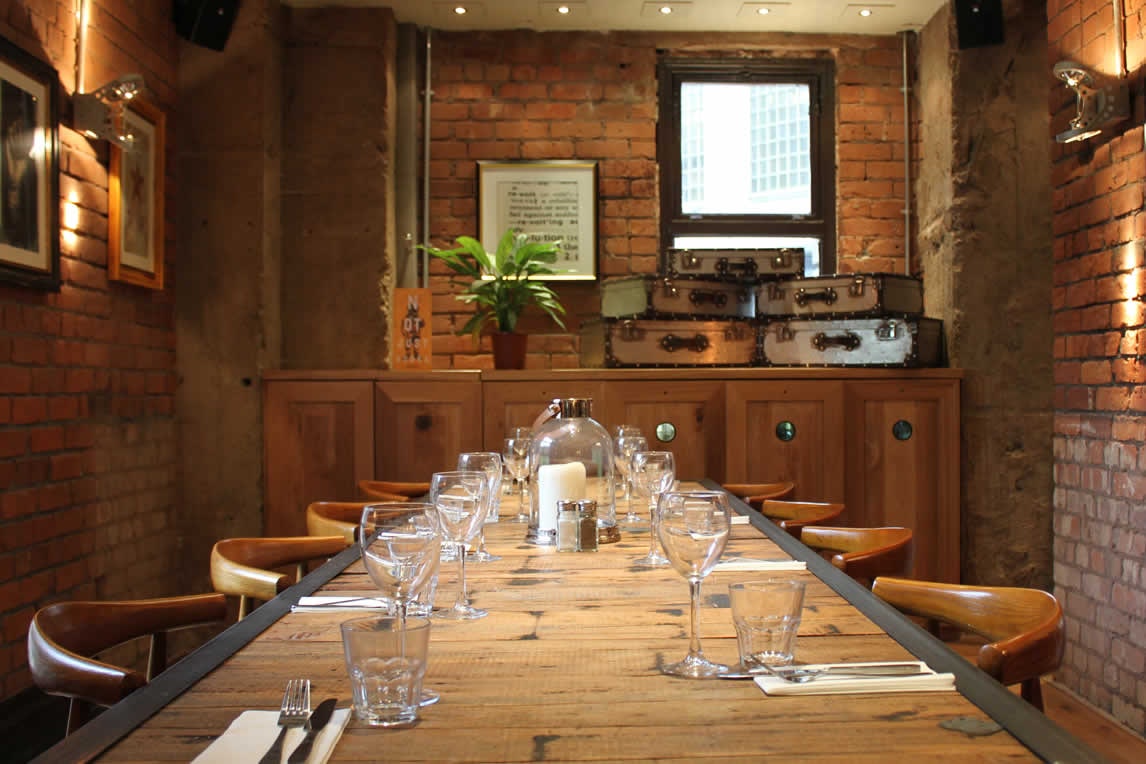 Affordable Private Dining Rooms Venues in Manchester - Revolution Parsonage Gardens