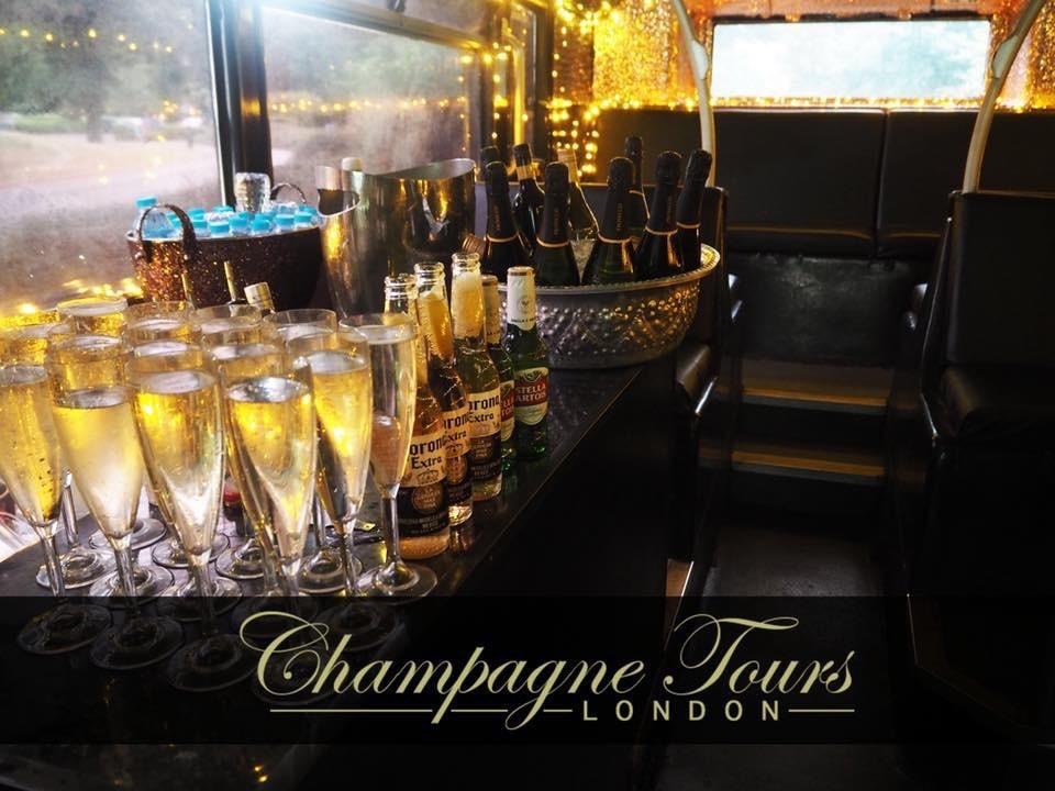 Champagne Tours London - Luxury Double Decker Bus image 2
