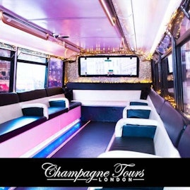 Champagne Tours London - Luxury Double Decker Bus image 8