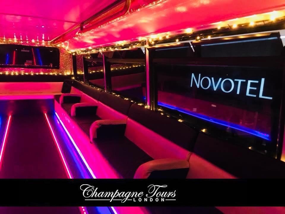 Champagne Tours London - Luxury Double Decker Bus image 6