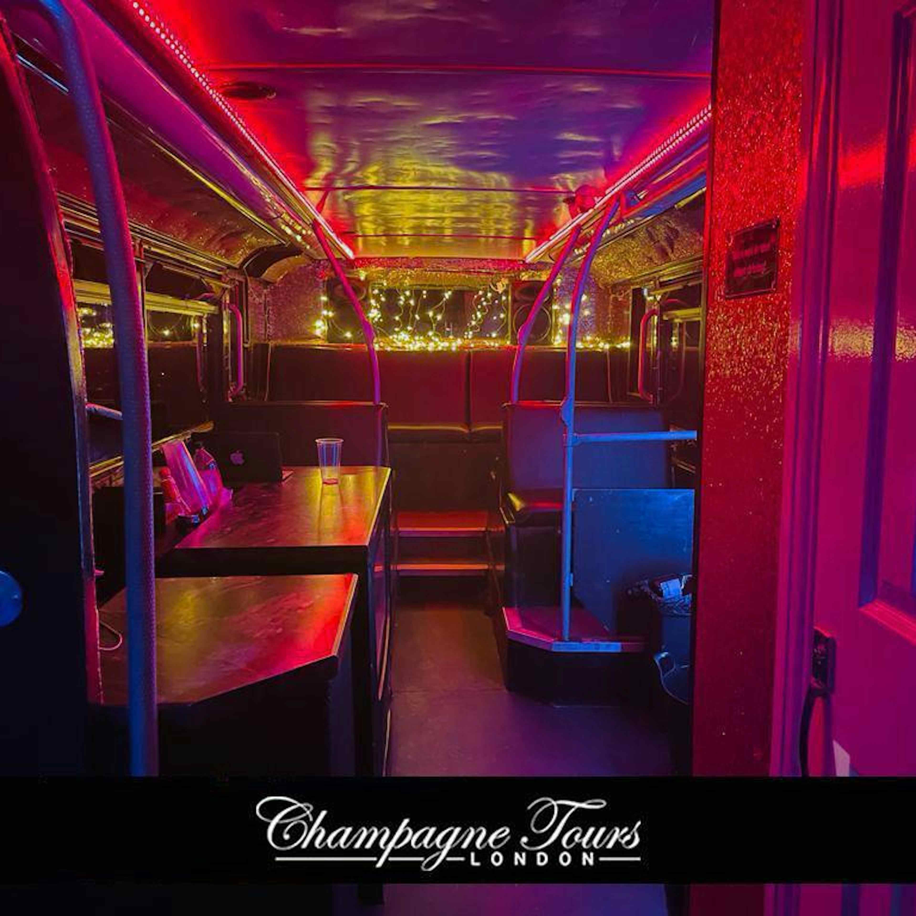 Champagne Tours London - Luxury Double Decker Bus image 3