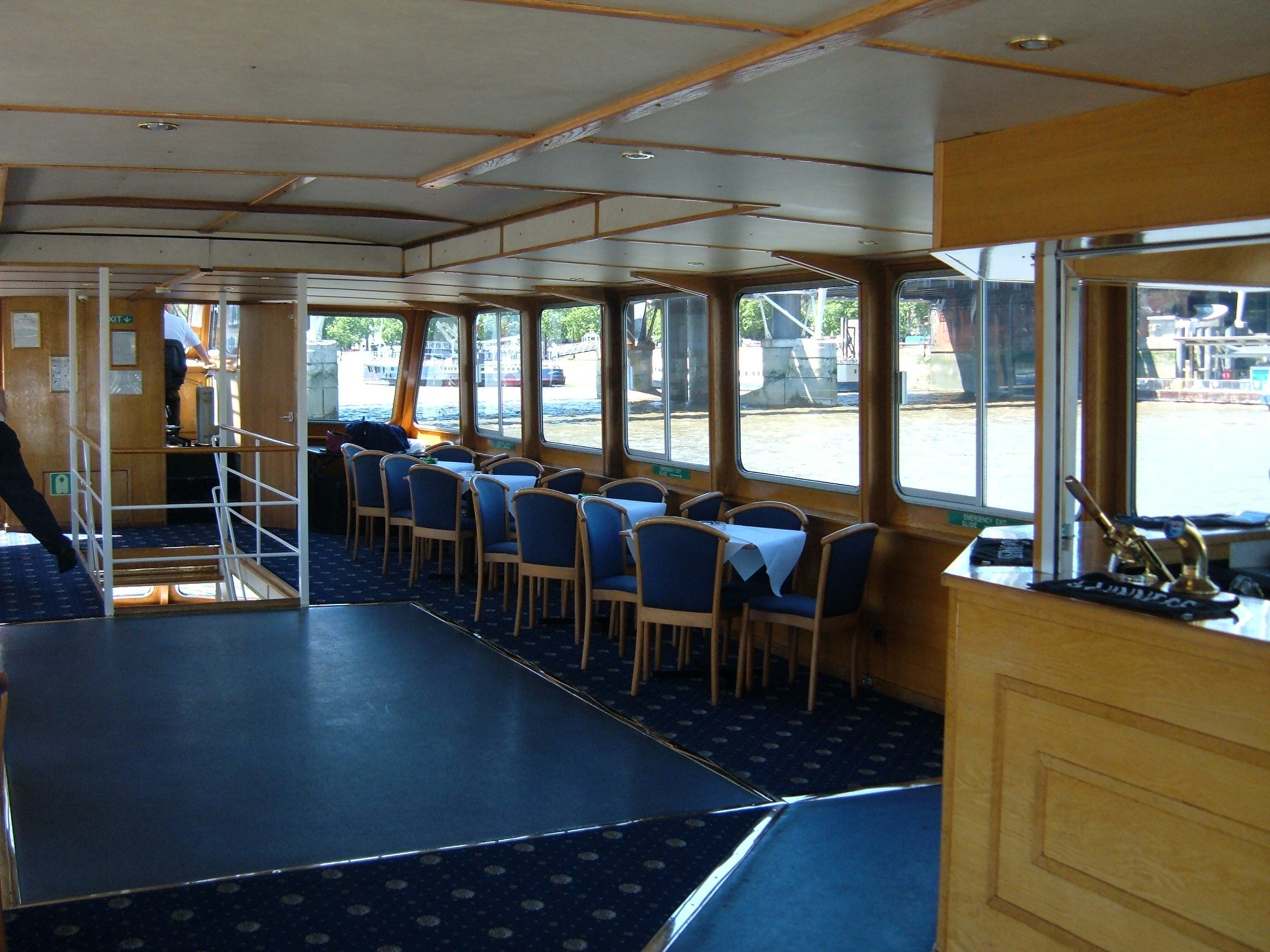 Boats Venues in London - The Salient River Boat