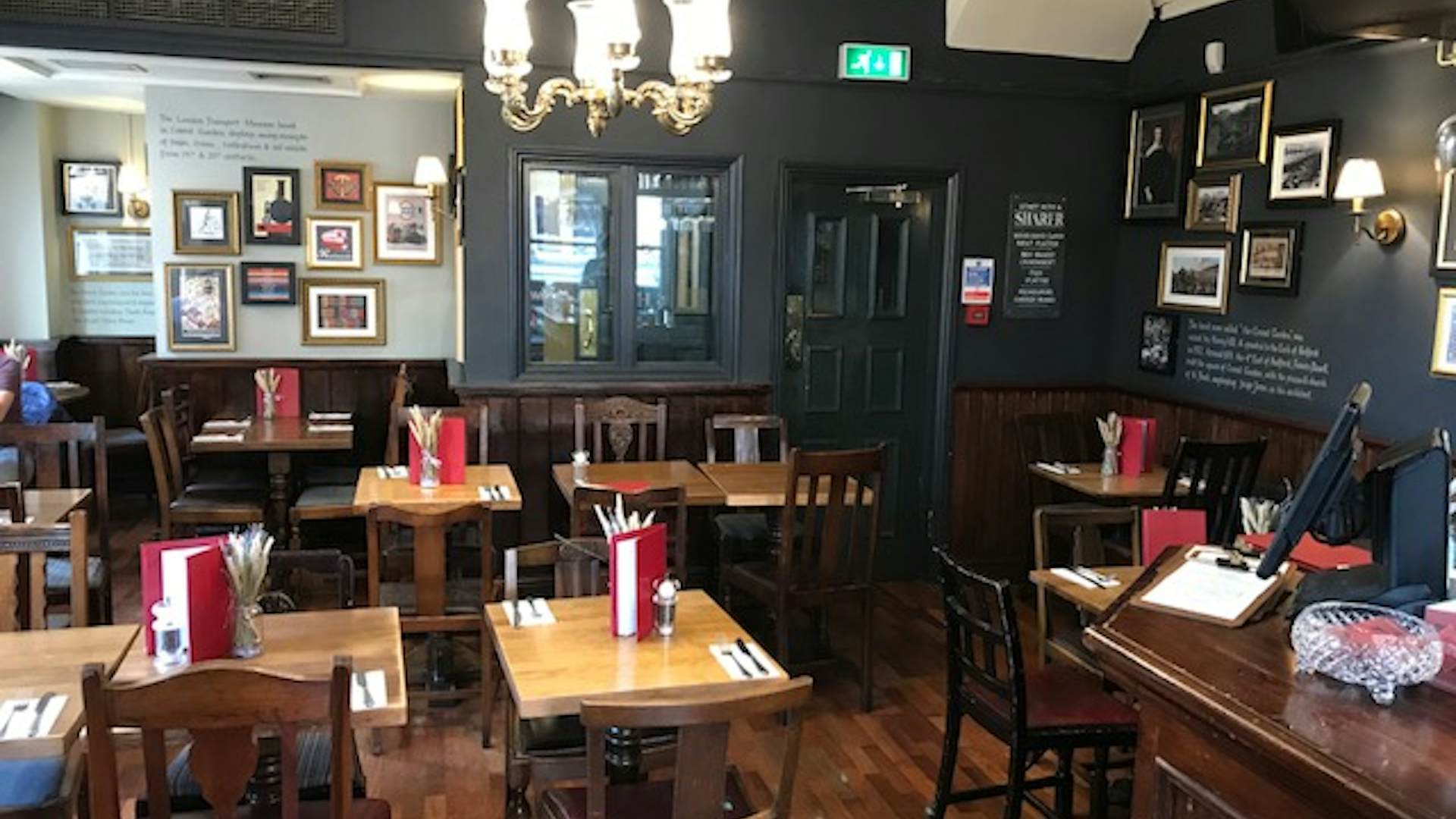 upstairs dining white lion