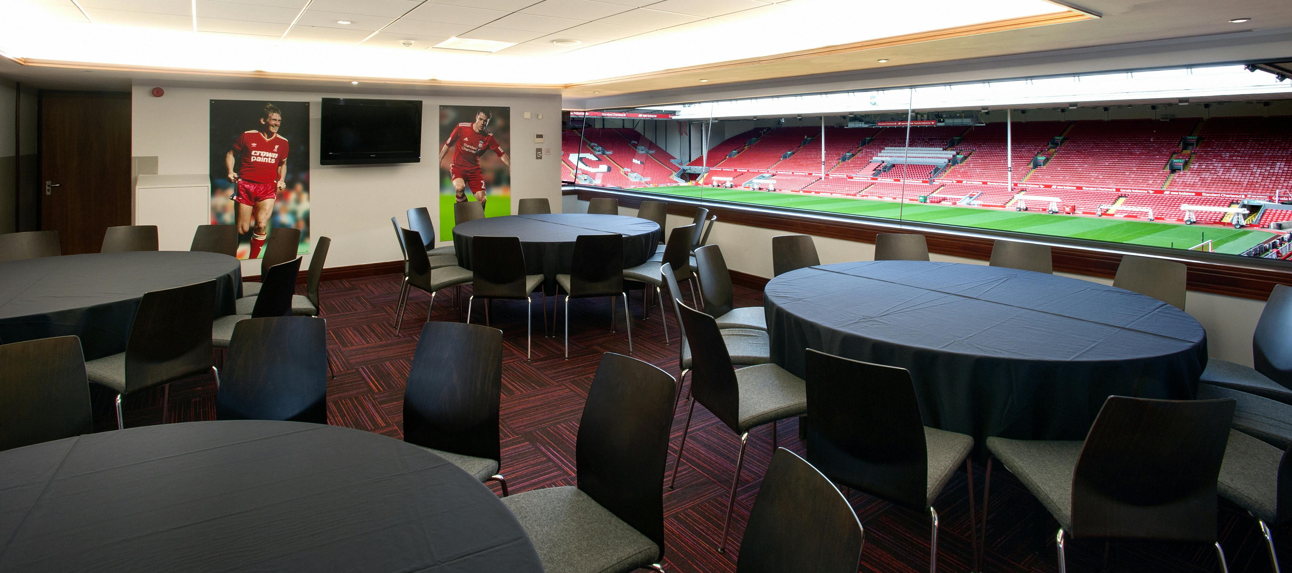 Executive box 1A Dining Liverpool Football Club